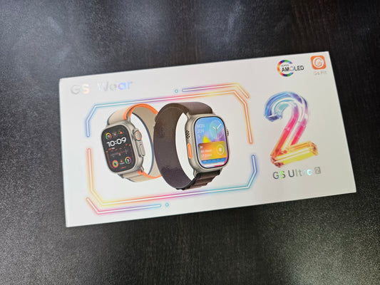 GS Ultra 2 with Amoled display, Chat - GPT, Premium Metal Build Smartwatch