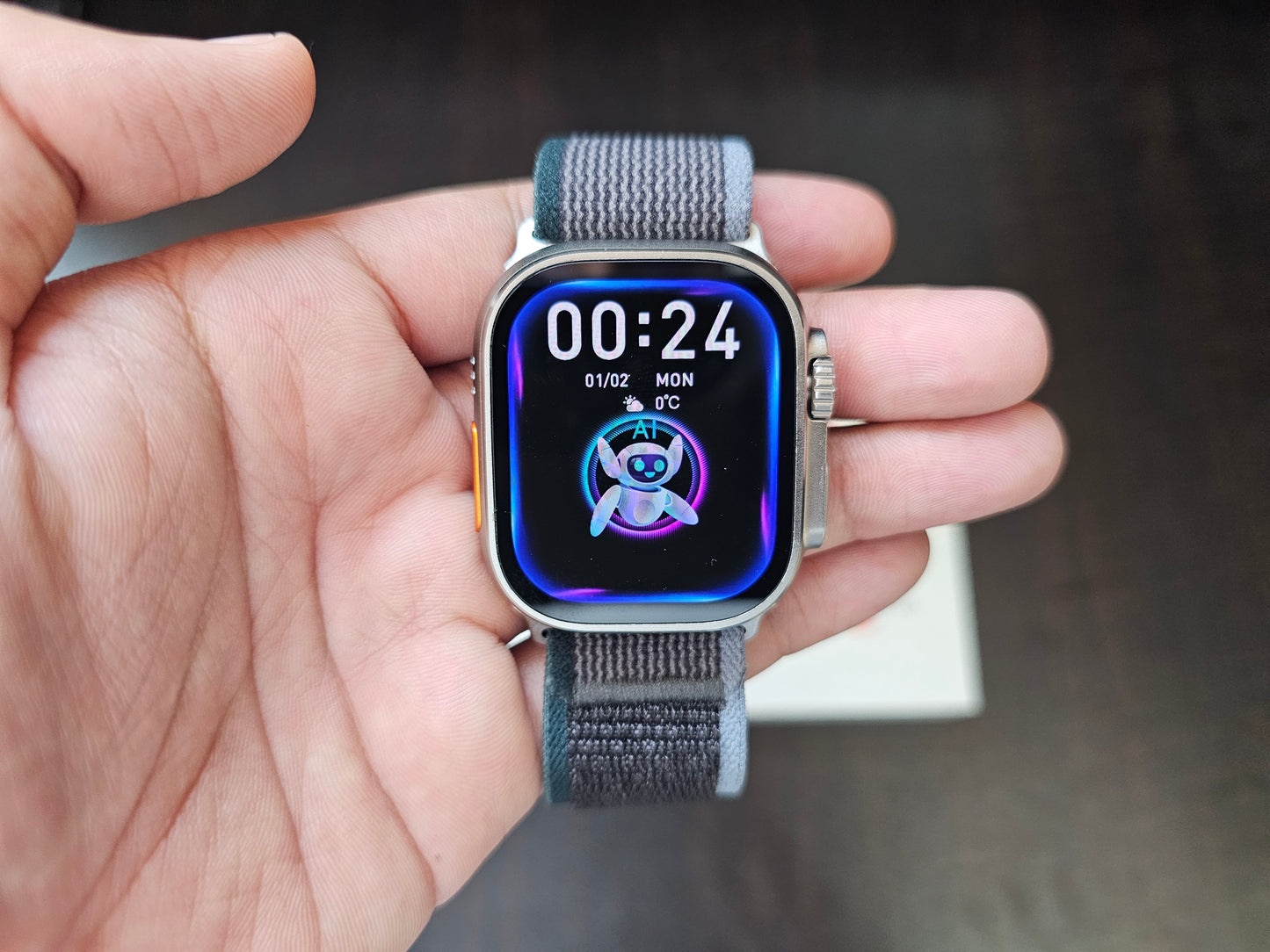 HK 15 Pro Max Ultra 2 with Amoled display, Chat-GPT! Best Apple watch ultra 2 clone