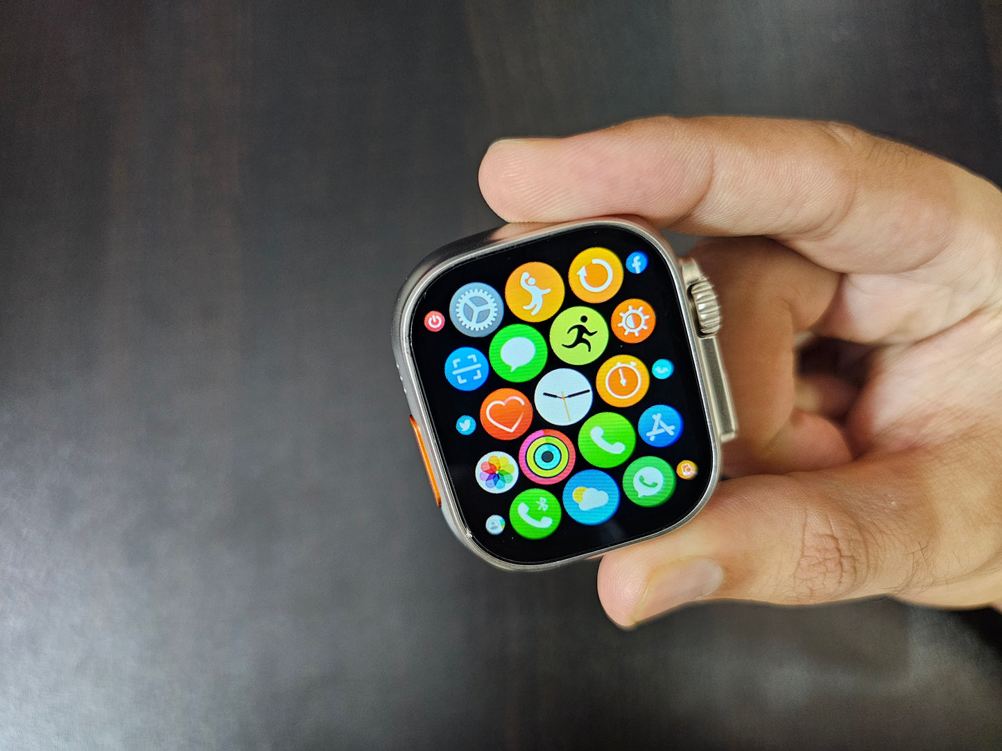 Watch Ultra 2 clone with metal build, dual straps and Customizable Watch faces