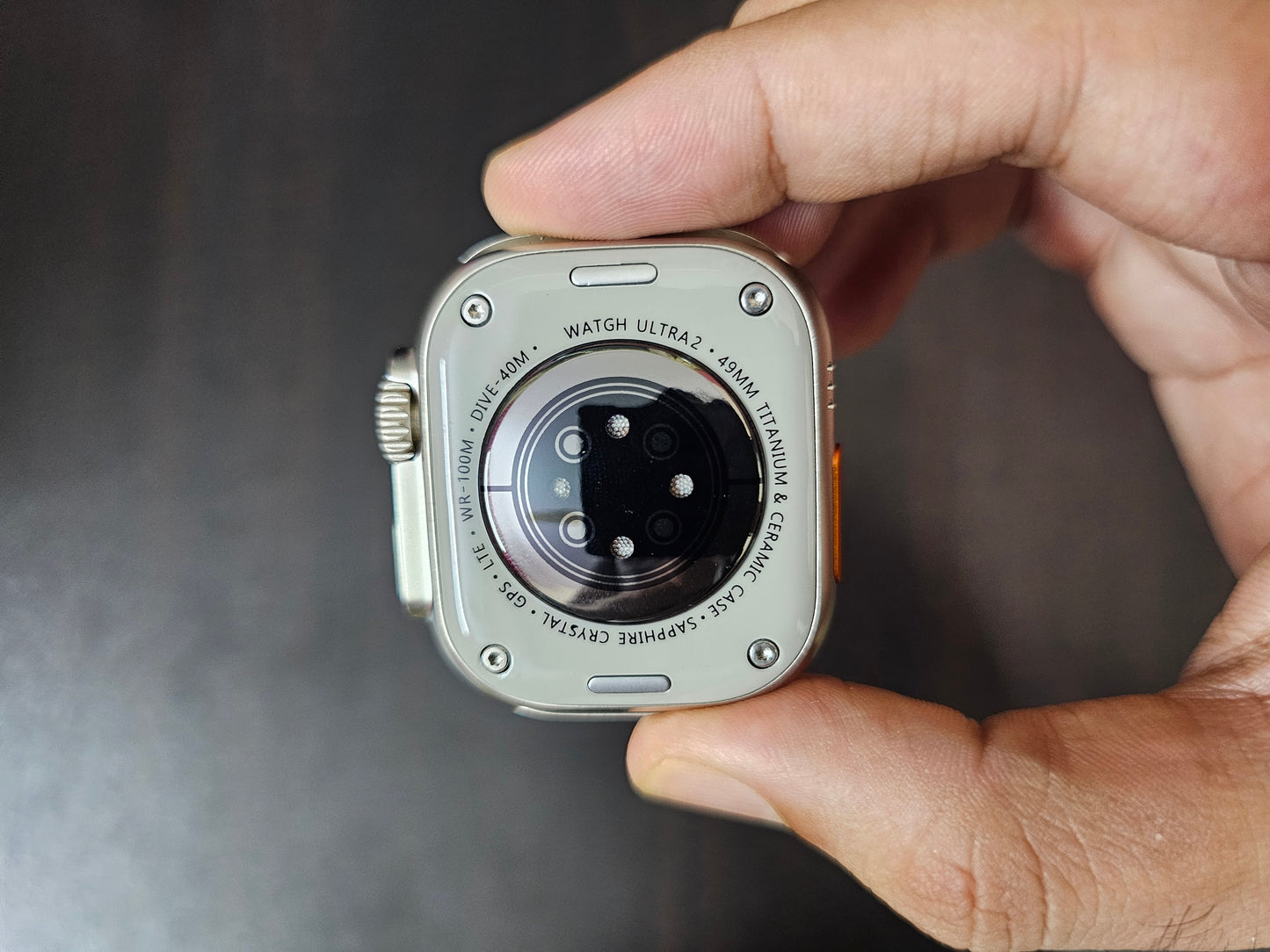 Watch Ultra 2 clone with metal build, dual straps and Customizable Watch faces