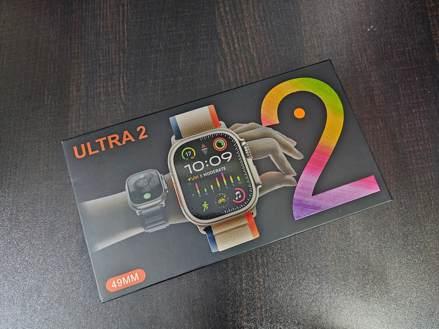 Watch Ultra 2 clone with metal build, dual straps and Customizable Watch faces