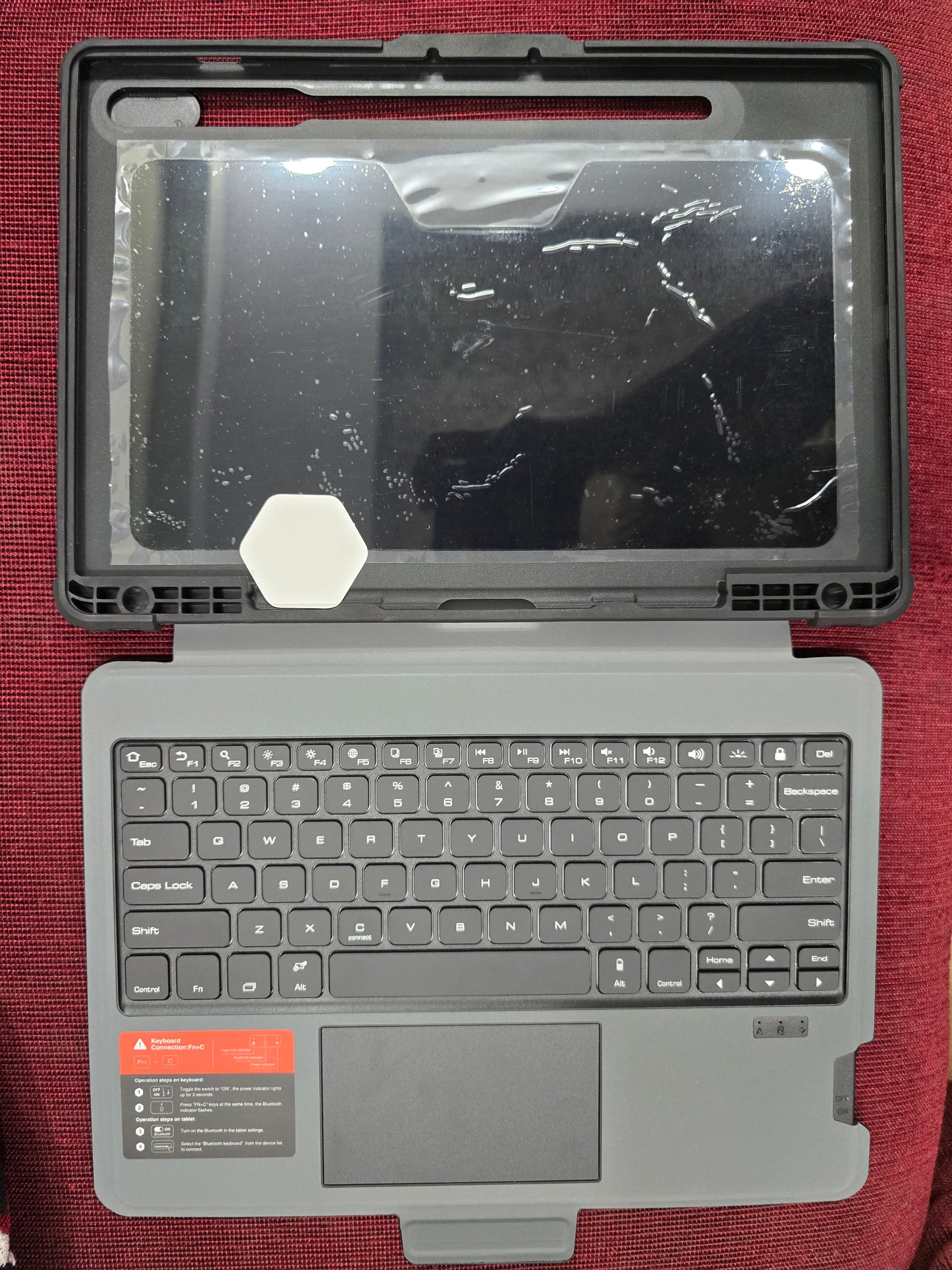 Nillkin Keyboard Case for Samsung Galaxy Tab S9+ also available for Tab S9 S9 Ultra S10 S10+ S10 Ultra