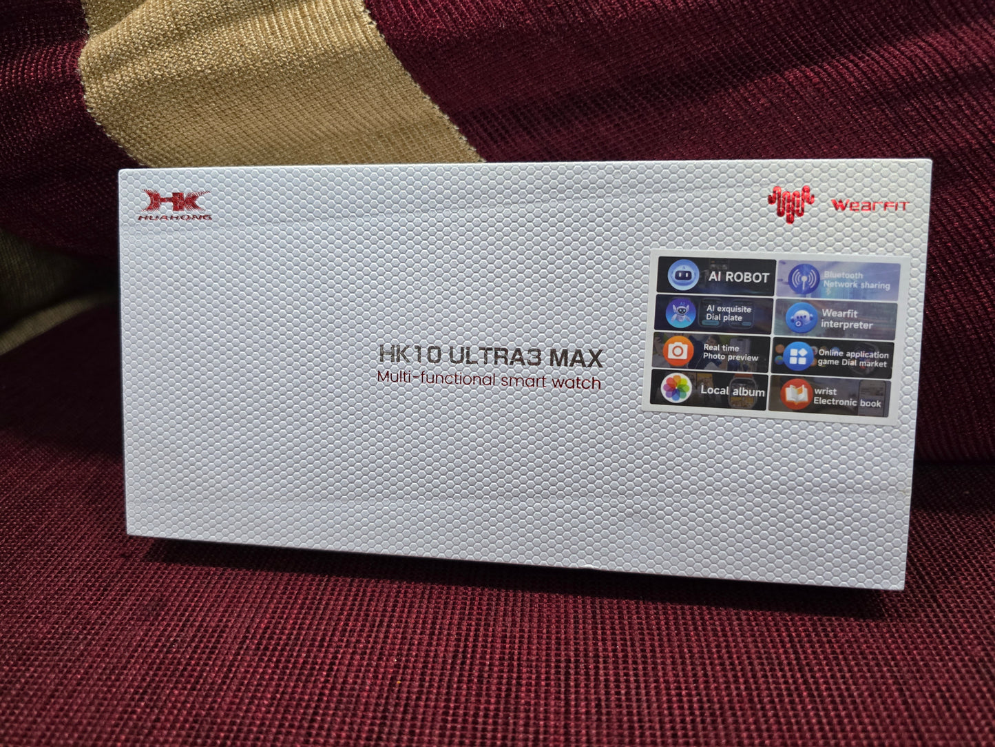 HK 10 Ultra 3 Max with Amoled display, Chat-GPT! Apple watch ultra 2 clone with AI