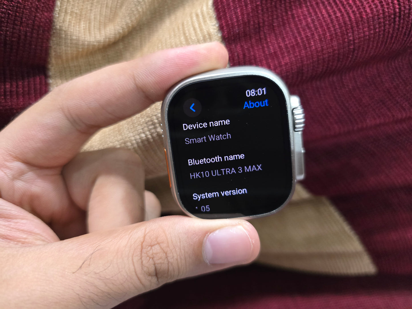 HK 10 Ultra 3 Max with Amoled display, Chat-GPT! Apple watch ultra 2 clone with AI