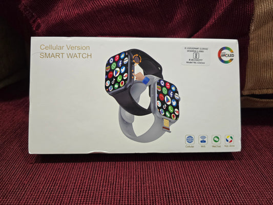 S20 Ultra 5G Android Series 10 Style Smartwatch with 360° Rotatable camera, Amoled Display, GPS and Cellular, Hotspot and more