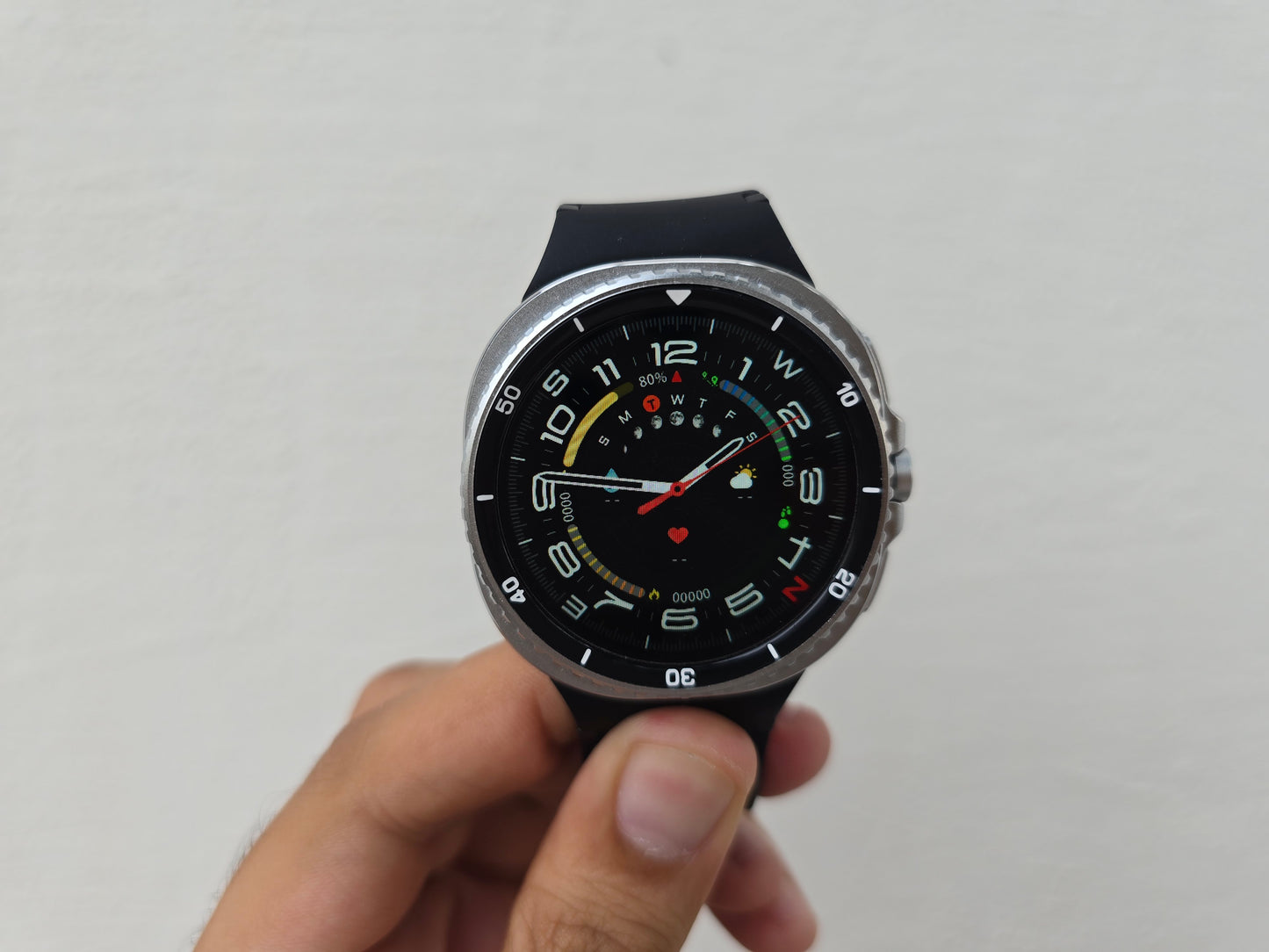 Smartwatch 8 Classic with Rotatable Bezel - Samsung Galaxy Watch 8 Classic Style Clone
