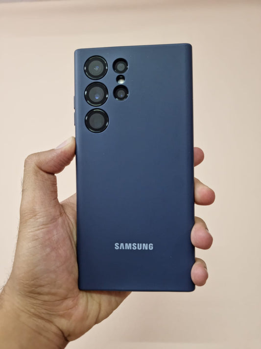 Samsung Galaxy S23 Ultra Silicone Case with Samsung logo OG