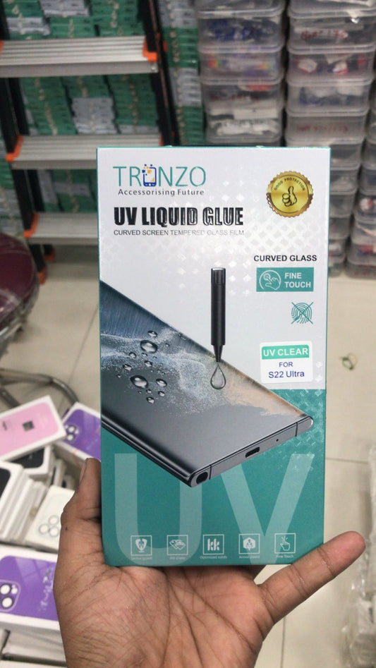 CFZ premium UV tempered glass screen protector for Samsung Galaxy S22 Ultra
