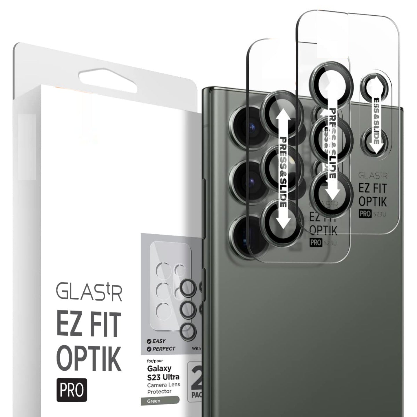 Galaxy S23 Series - Optik Pro EZ Fit Lens Protector