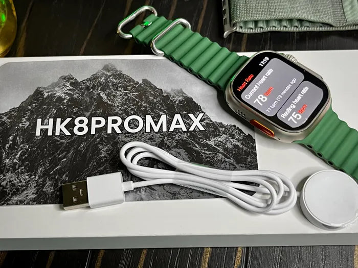 HK 8 Pro Max Gen 2 with Chat-GPT and Amoled Display - Best Watch Ultra Clone