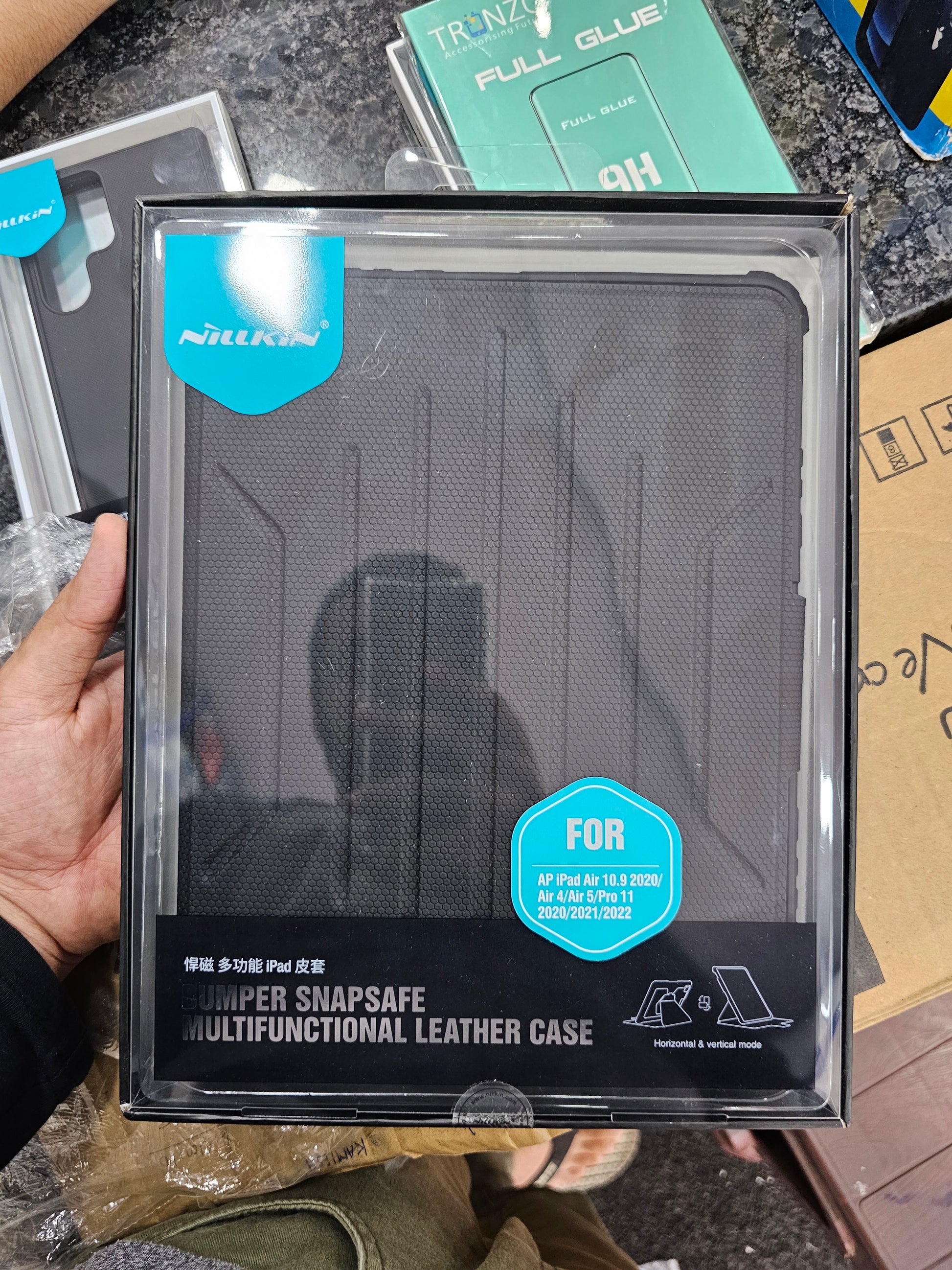 Nillkin SnapSafe Multifunctional Leather Case for iPad 2020