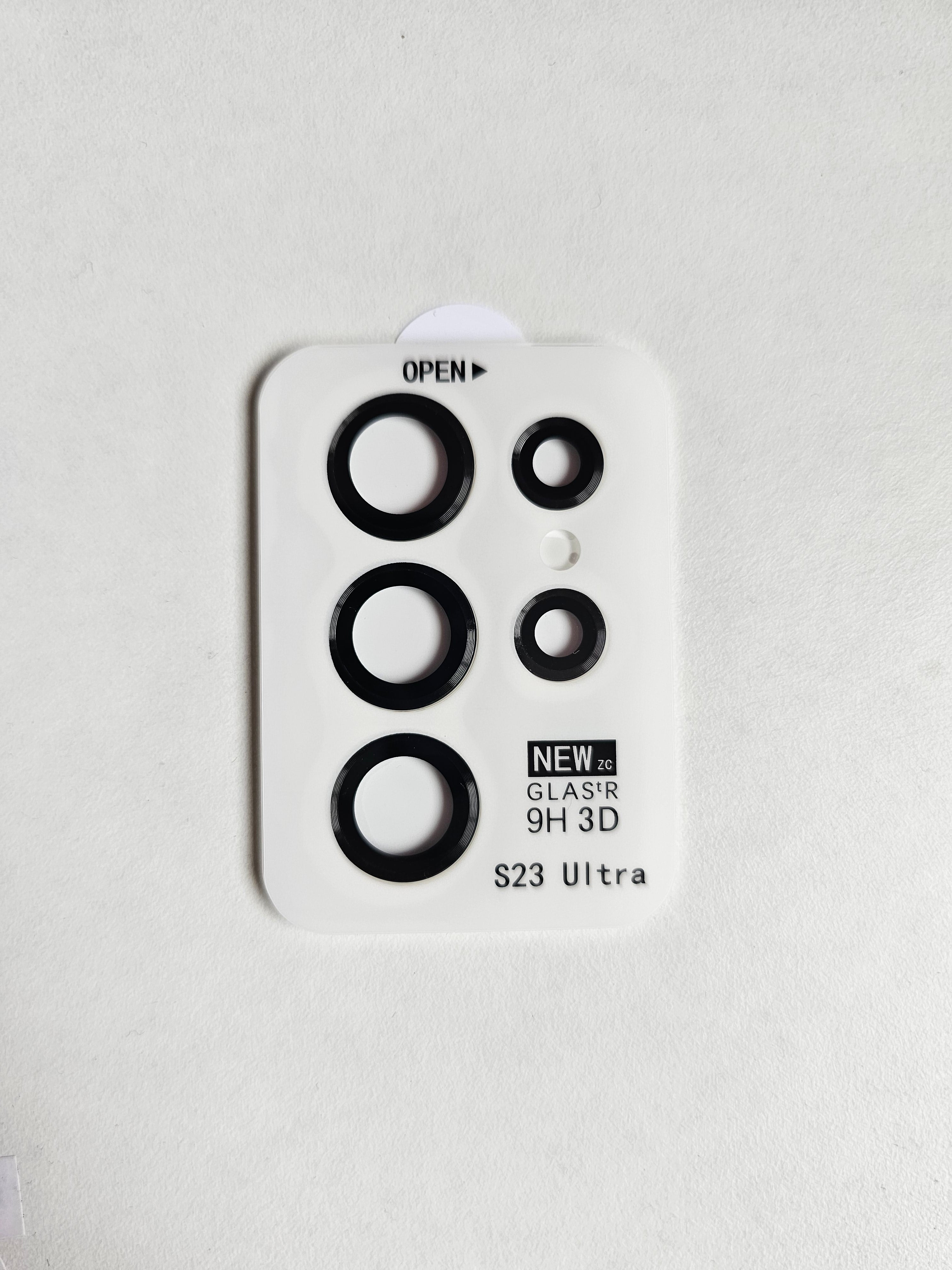 Samsung Galaxy S23 Ultra Camera Protector Ring (Green, Black, Lavender, Cream, Red, Blue)