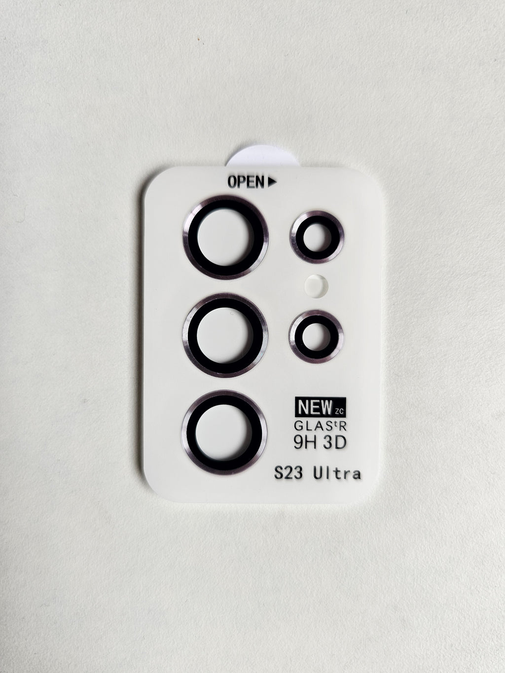 Samsung Galaxy S23 Ultra Camera Protector Ring (Green, Black, Lavender, Cream, Red, Blue)
