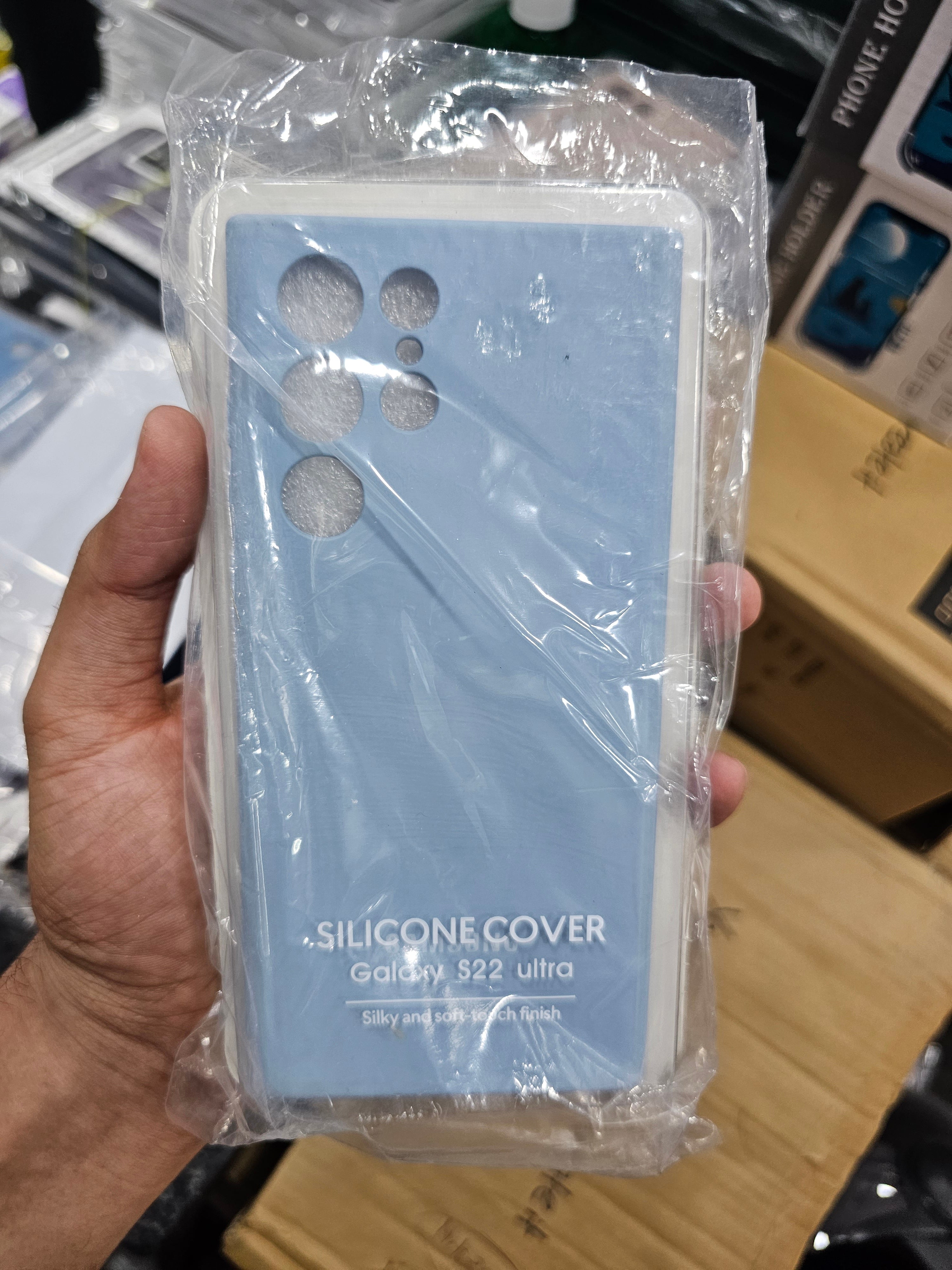 Samsung Galaxy S23 Ultra Silicone Case with Samsung logo OG