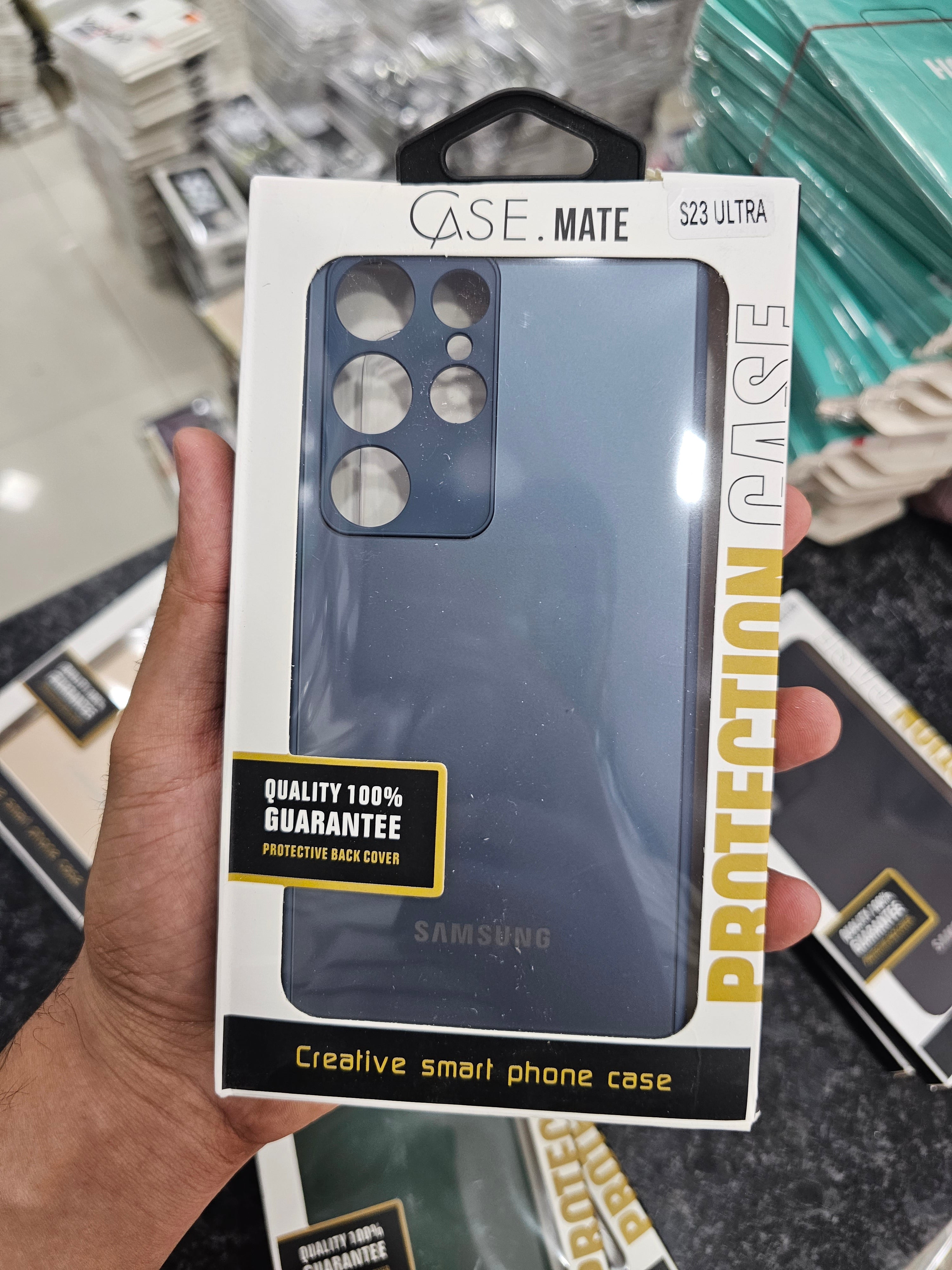 CFZ Matt glass Premium case for Samsung Galaxy S23 Ultra, Galaxy S23