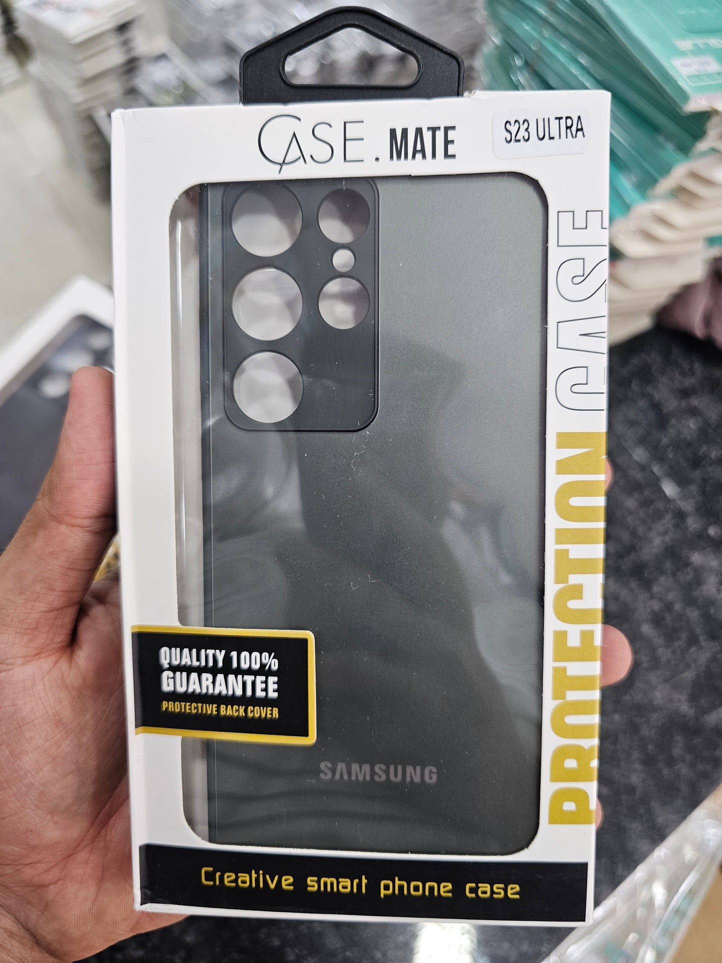 CFZ Matt glass Premium case for Samsung Galaxy S23 Ultra, Galaxy