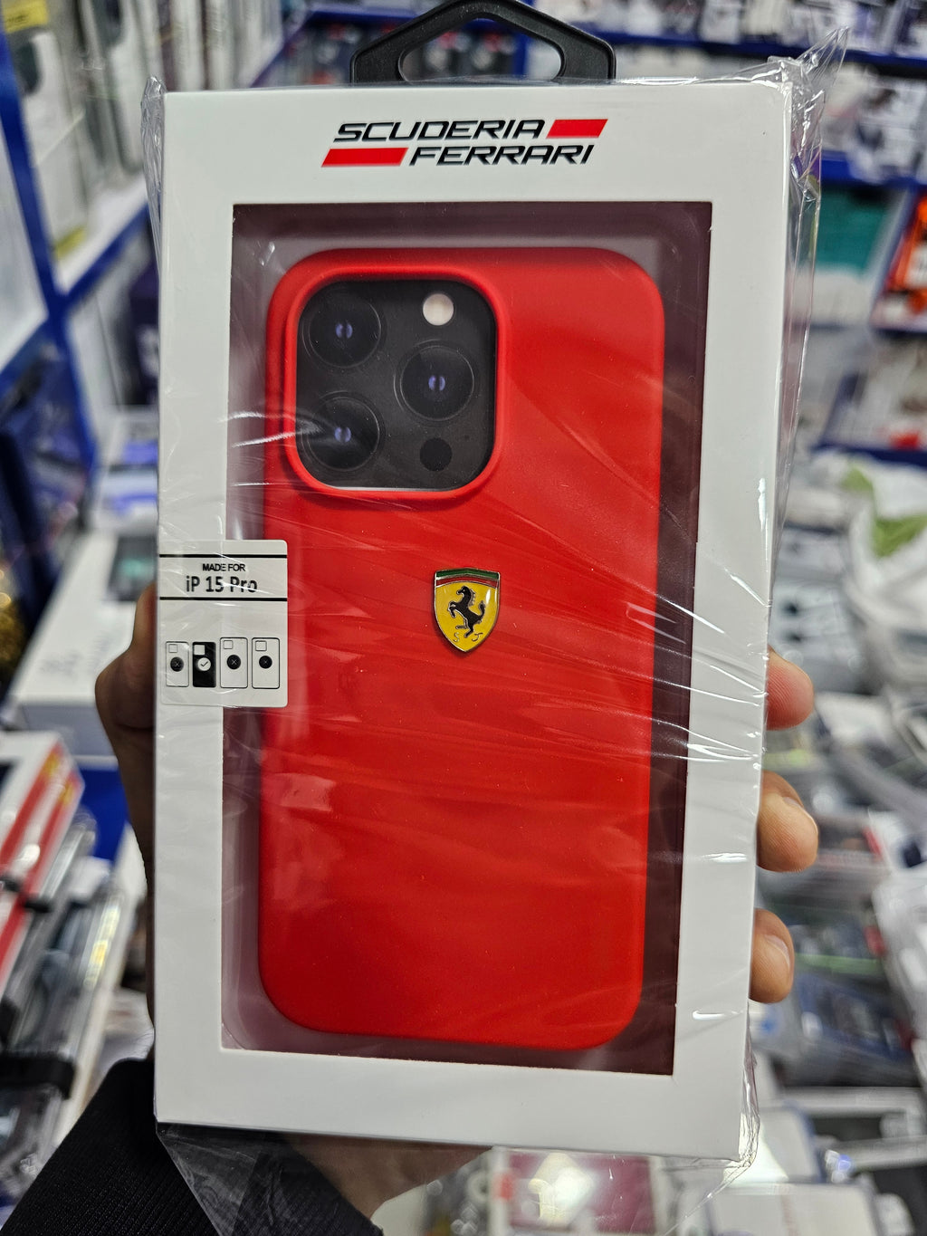 Ferrari Premium Back Case for iPhone 15, iPhone 15 Plus, iPhone 15 Pro, iPhone 15 Pro Max