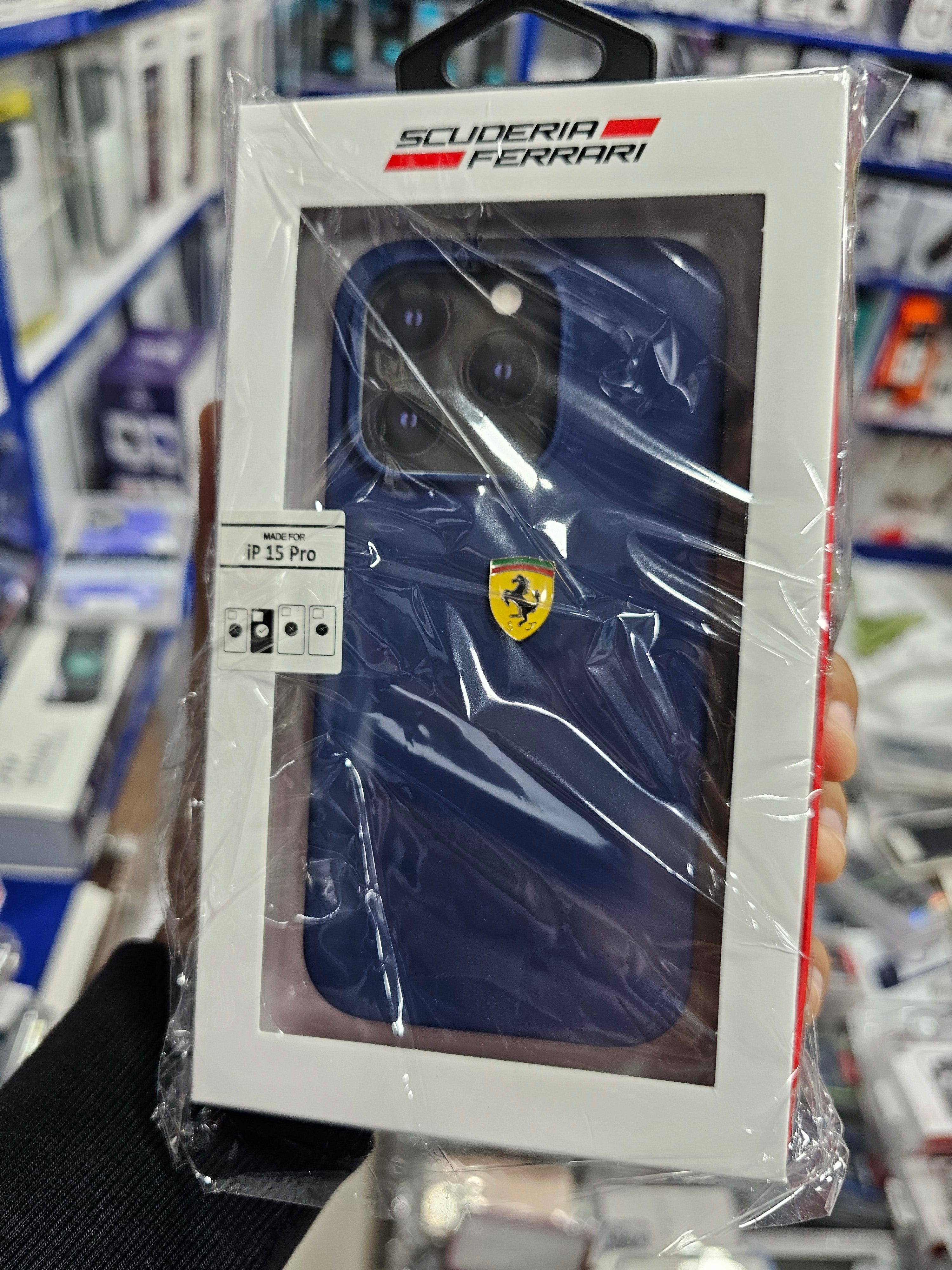 Ferrari Premium Back Case for iPhone 15, iPhone 15 Plus, iPhone 15 Pro, iPhone 15 Pro Max