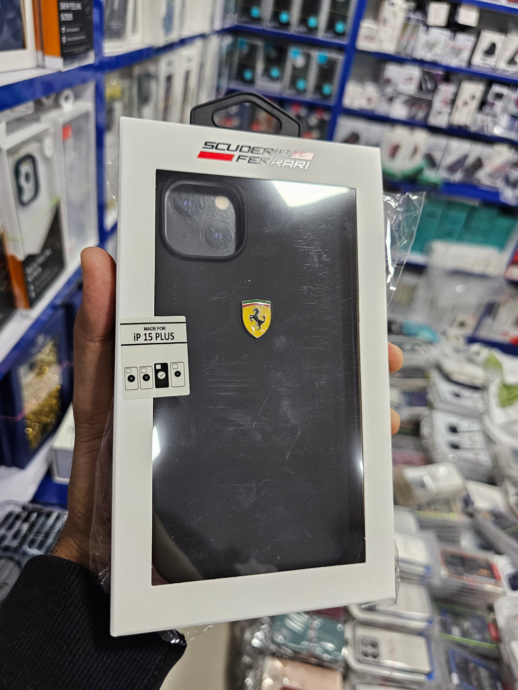 Ferrari Premium Back Case for iPhone 15, iPhone 15 Plus, iPhone 15 Pro, iPhone 15 Pro Max