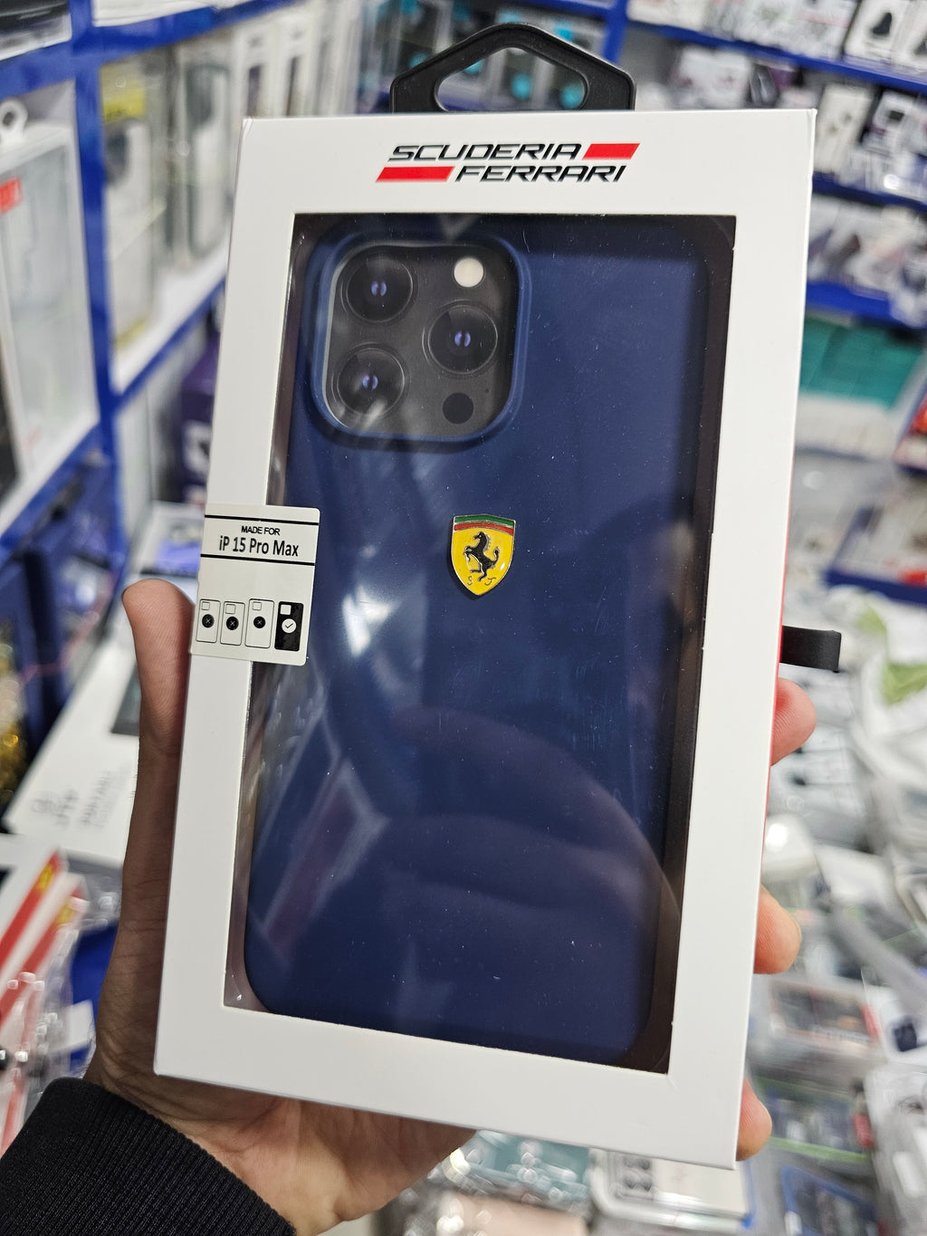 Ferrari Premium Back Case for iPhone 15, iPhone 15 Plus, iPhone 15 Pro, iPhone 15 Pro Max