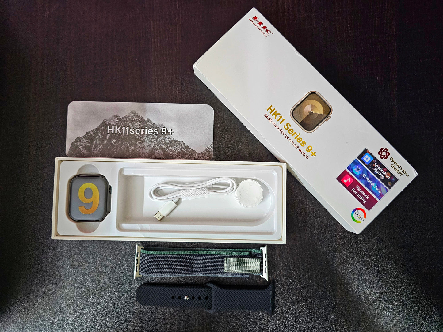 HK 11 Series 9 Plus with Amoled display, Chat-GPT