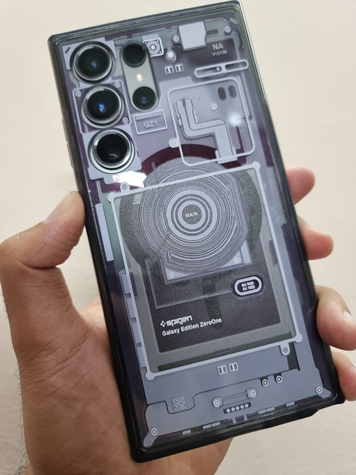 S24 Ultra Zero Edition Back Case with Magfit