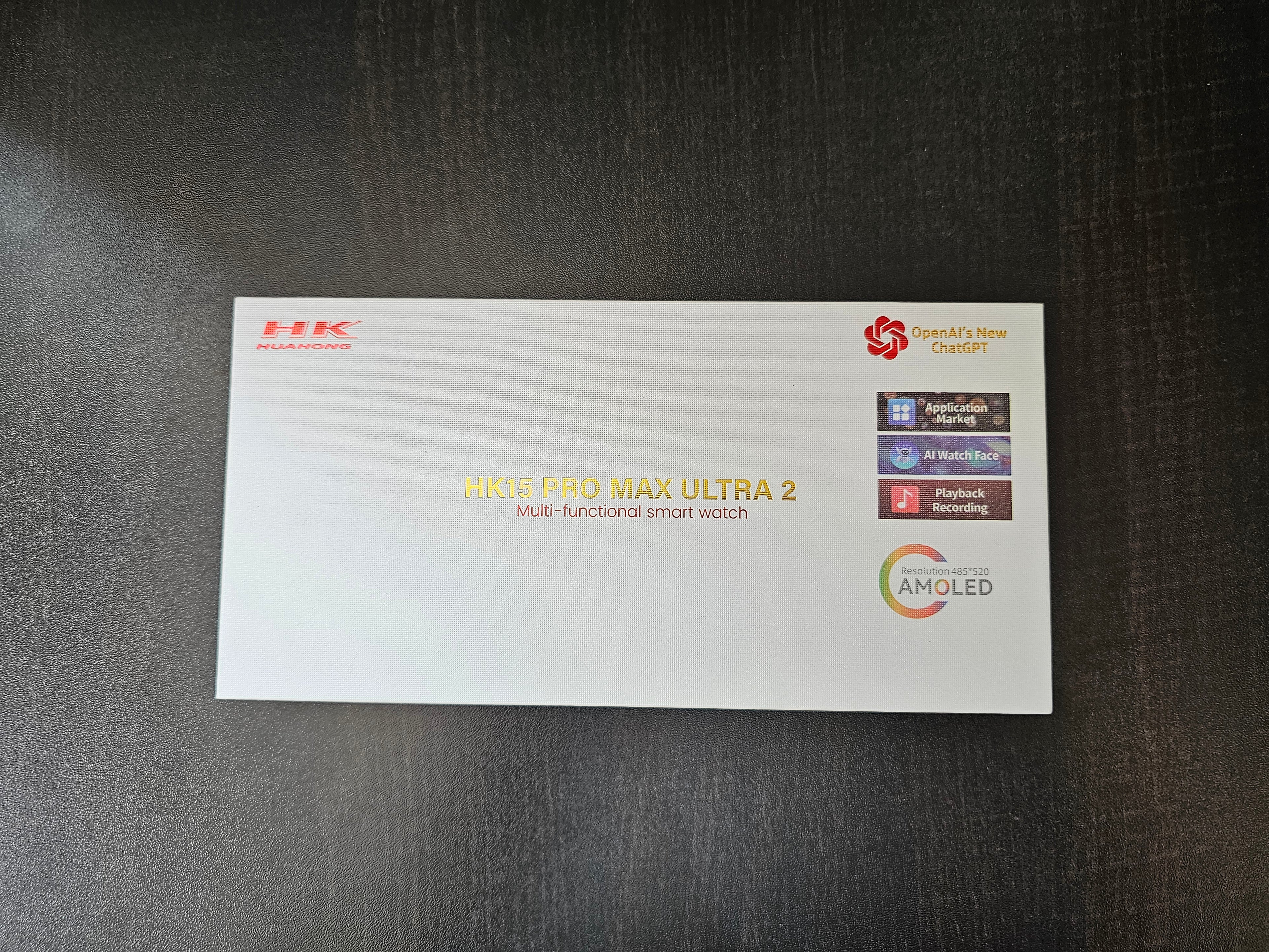 HK 15 Pro Max Ultra 2 with Amoled display, Chat-GPT