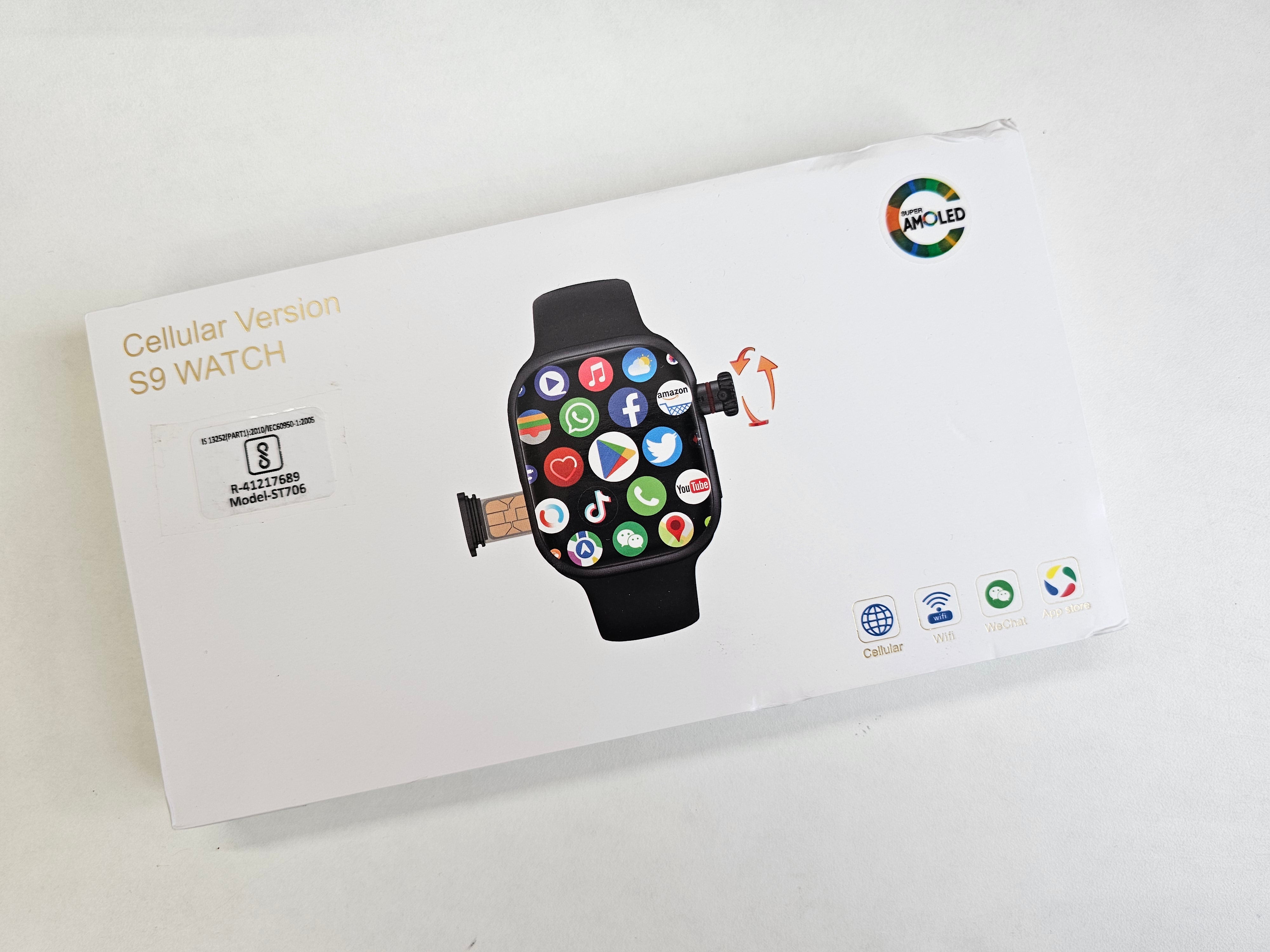 S16 Ultra Smartwatch with Amoled display! Best 4G Android Simcard smar ...