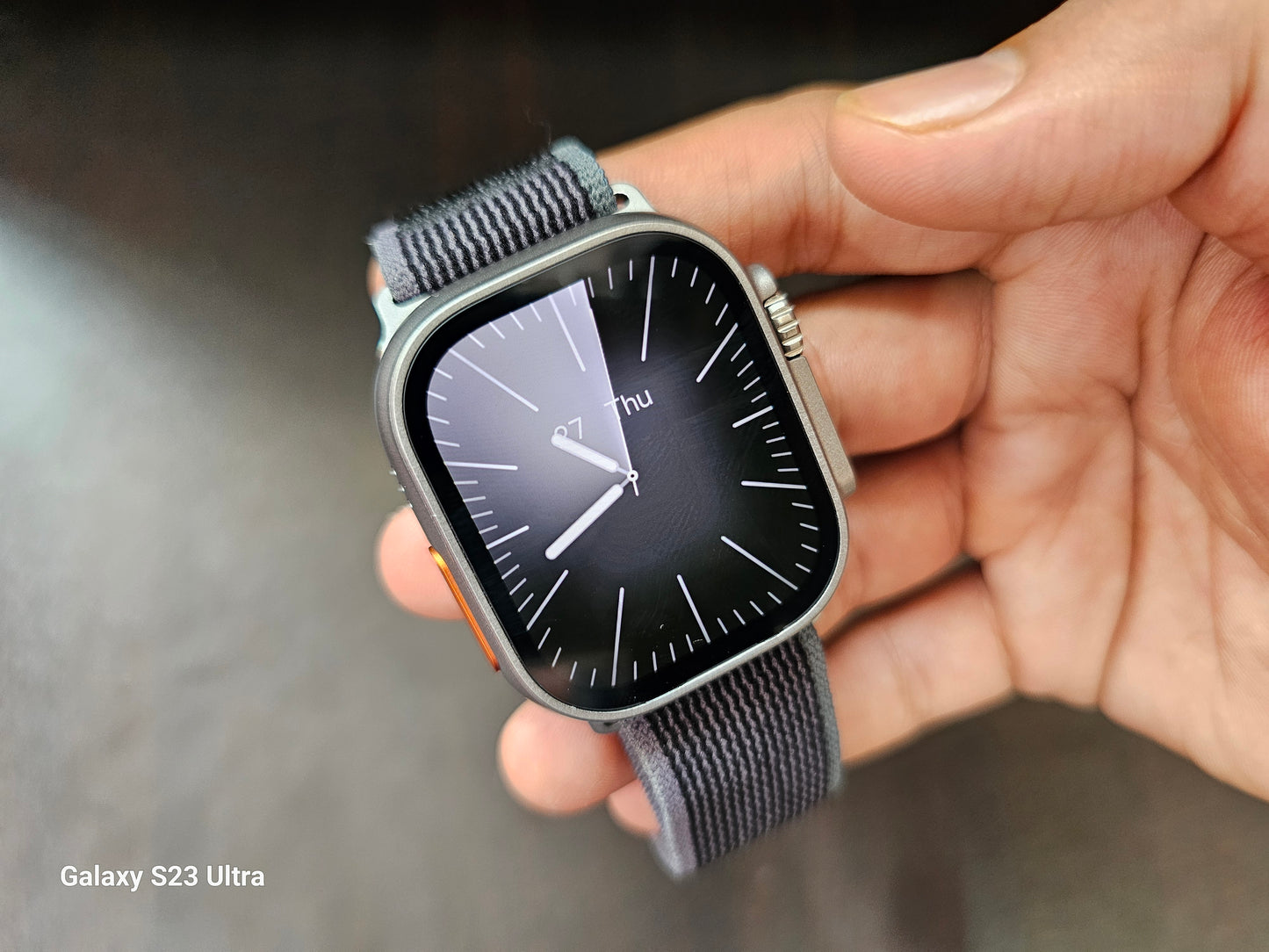 HK Ultra One Simcard Smartwatch with Amoled Display, GPS, Playstore and more