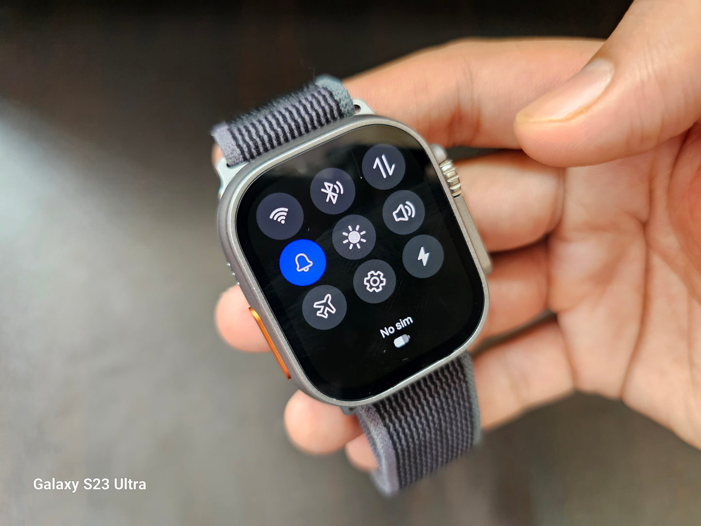 HK Ultra One Simcard Smartwatch with Amoled Display, GPS, Playstore and more