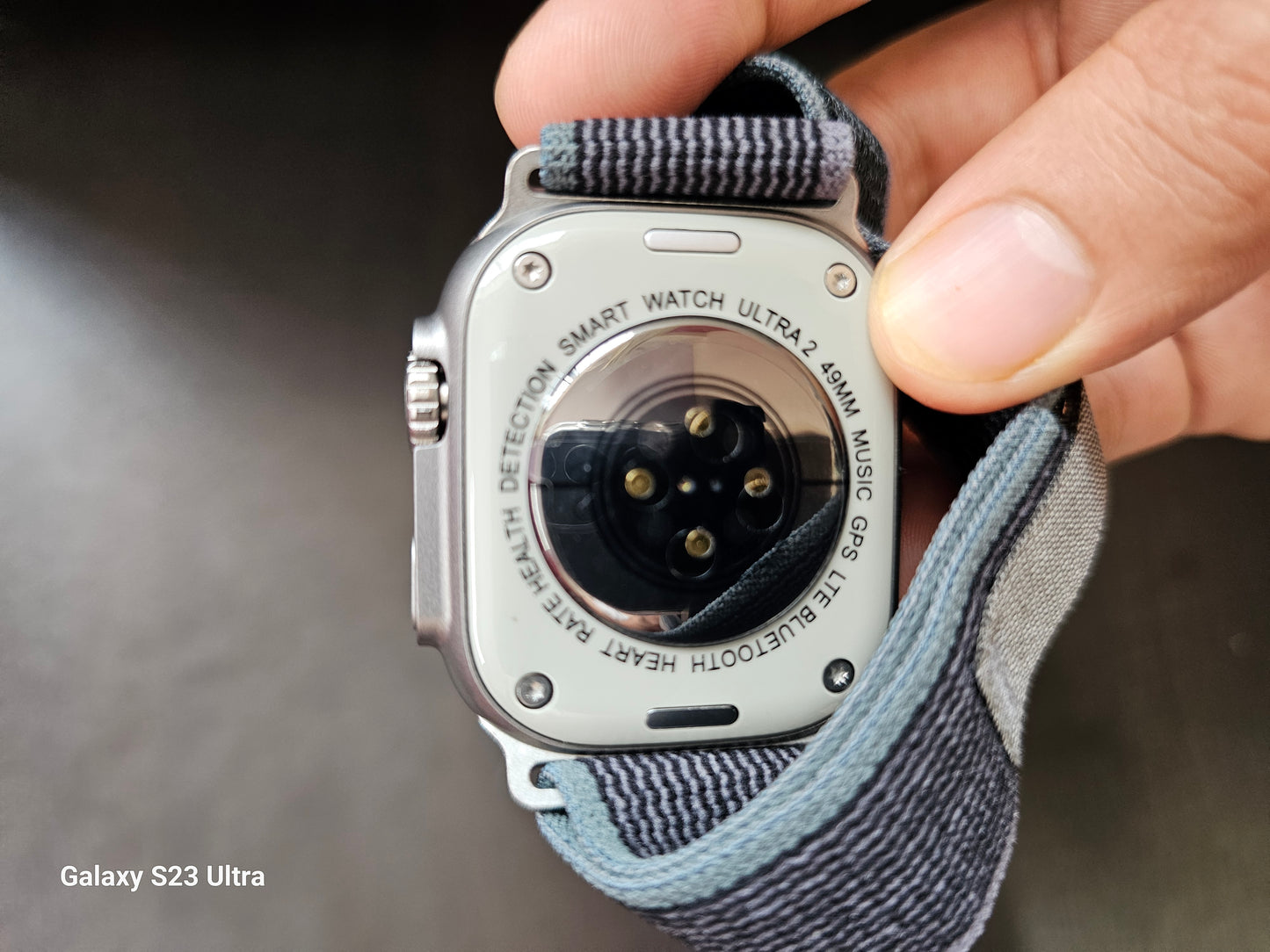 HK Ultra One Simcard Smartwatch with Amoled Display, GPS, Playstore and more
