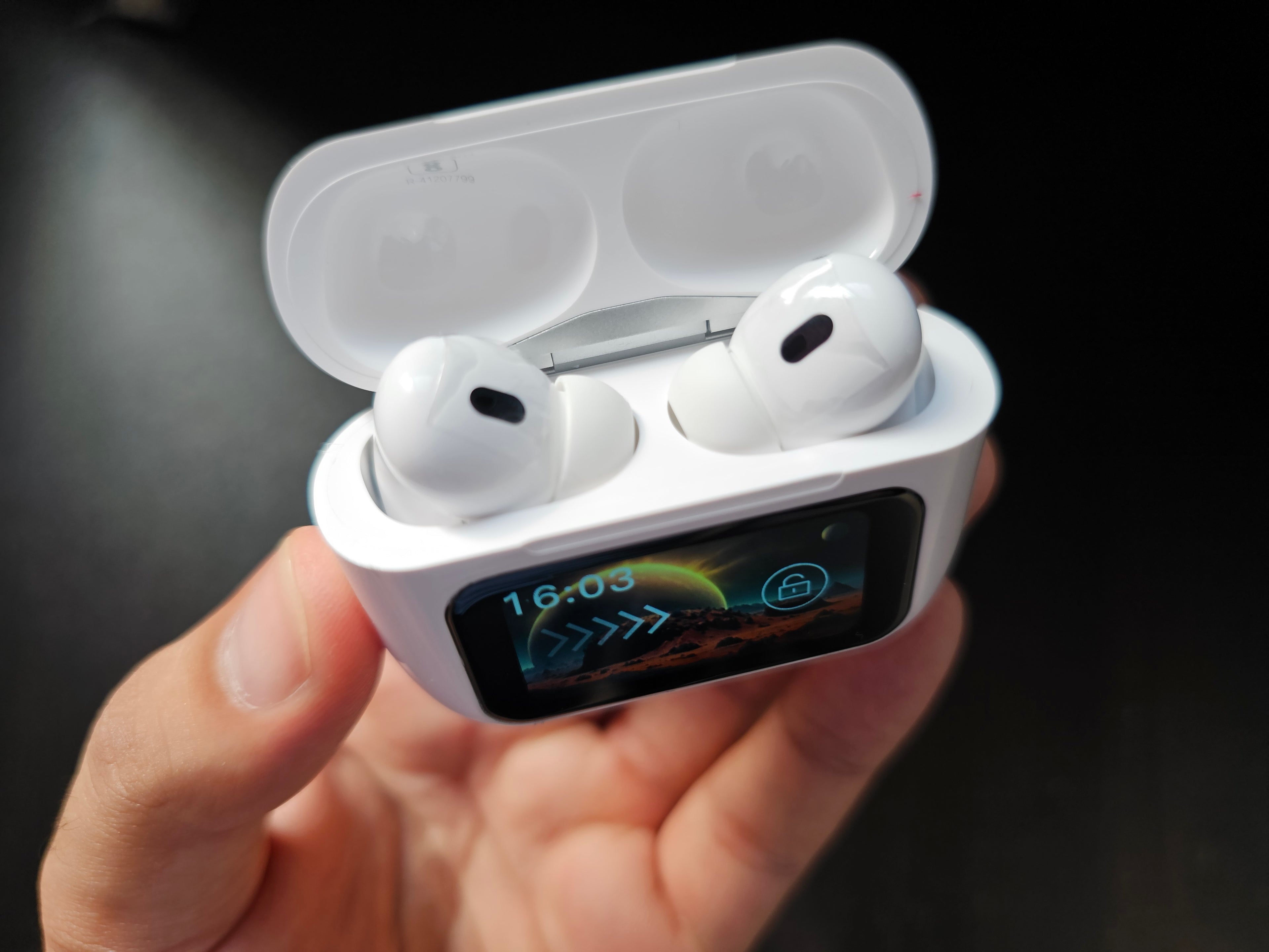 Airbuds Pro+ with mini display and ANC