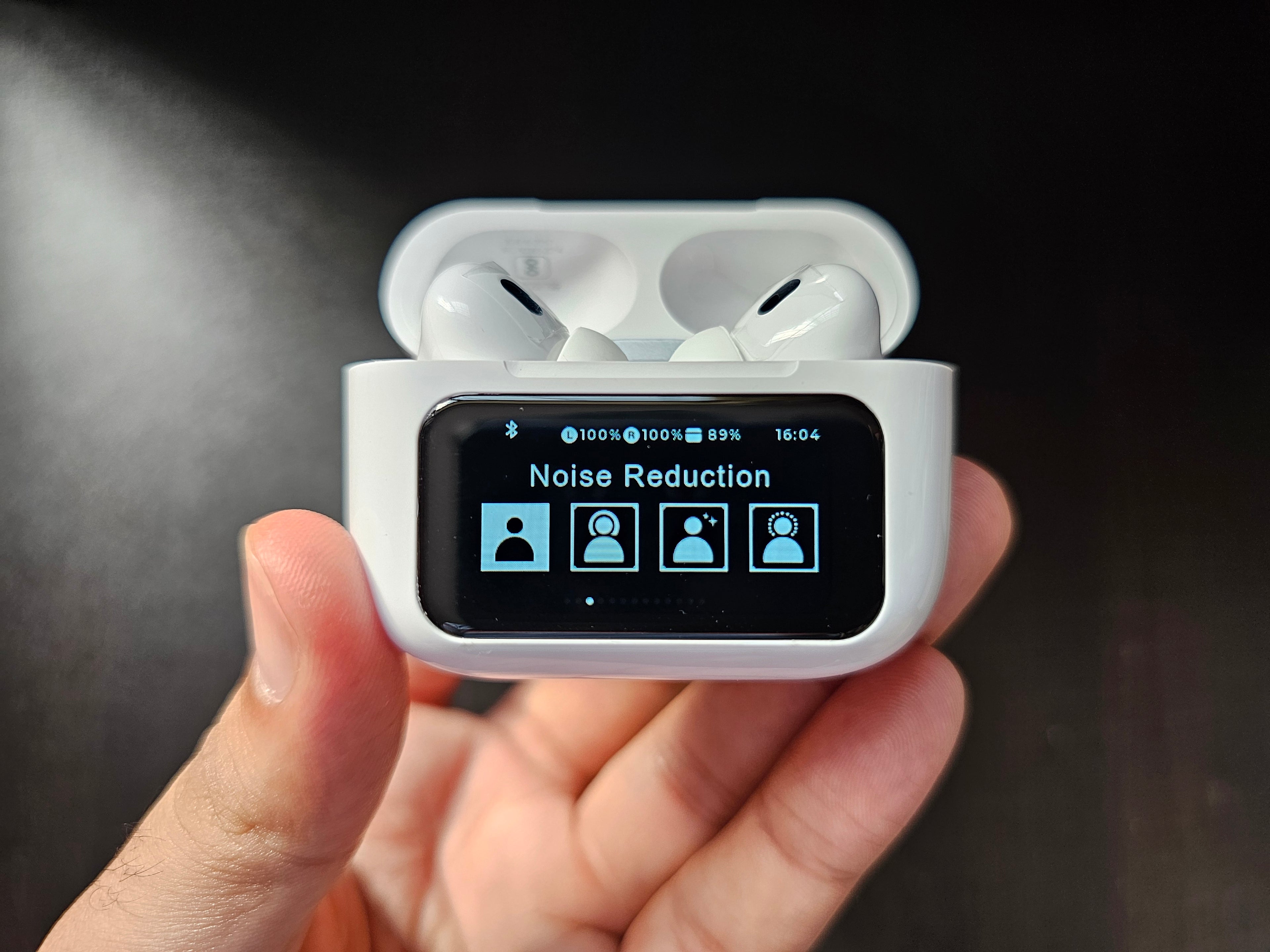 Airbuds Pro+ with mini display and ANC