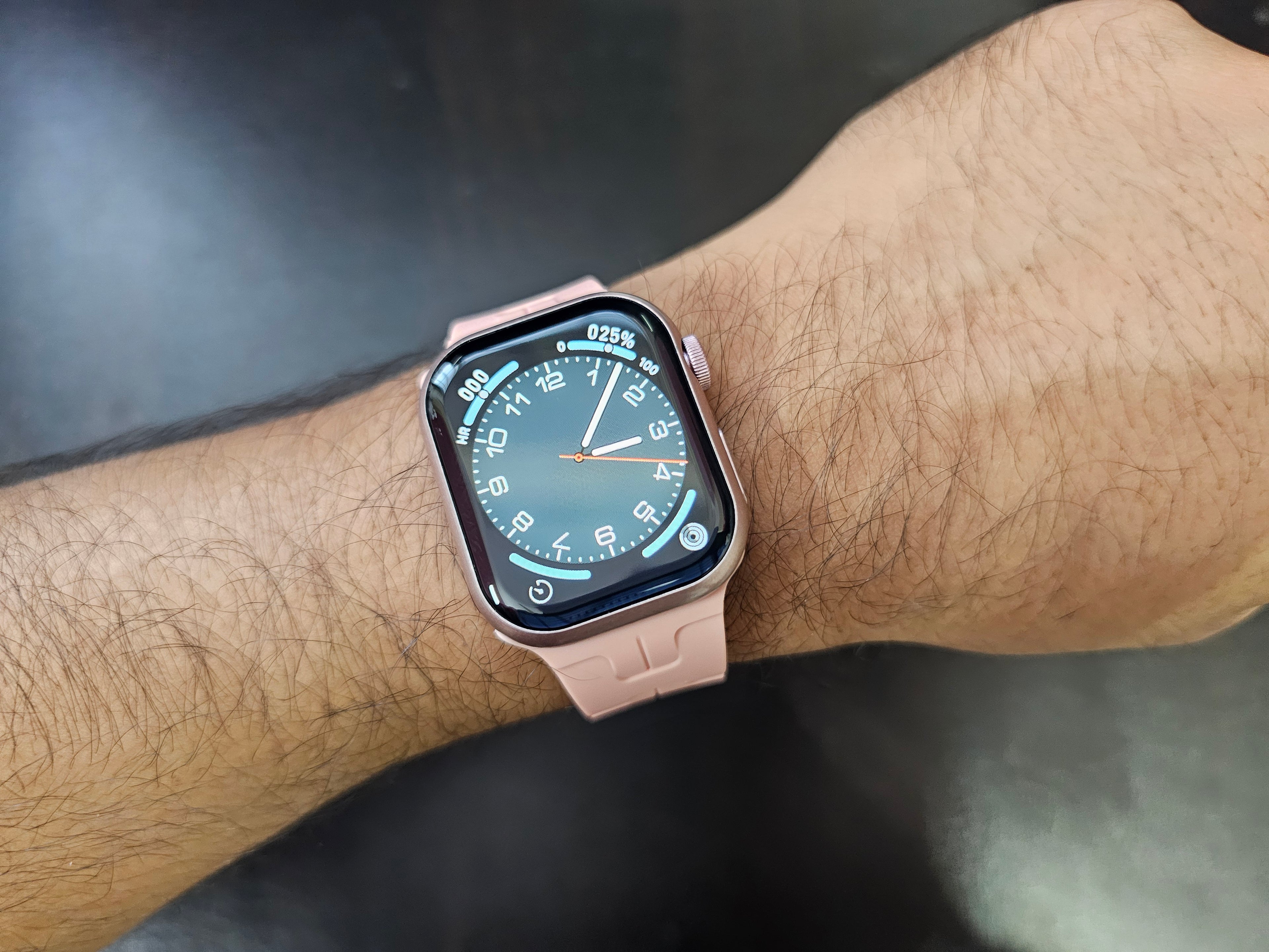 HK 9 Mini Plus Amoled Display smartwatch with 41mm dial, Chat-gpt