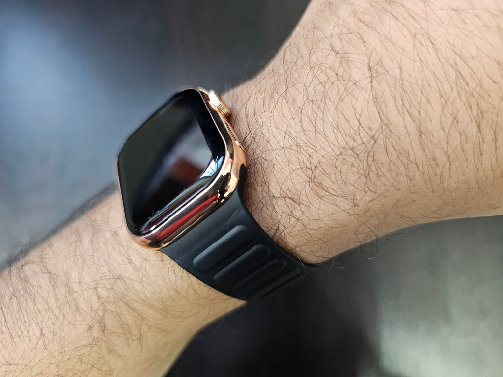 HK 9 Mini Plus Amoled Display smartwatch with 41mm dial, Chat-gpt