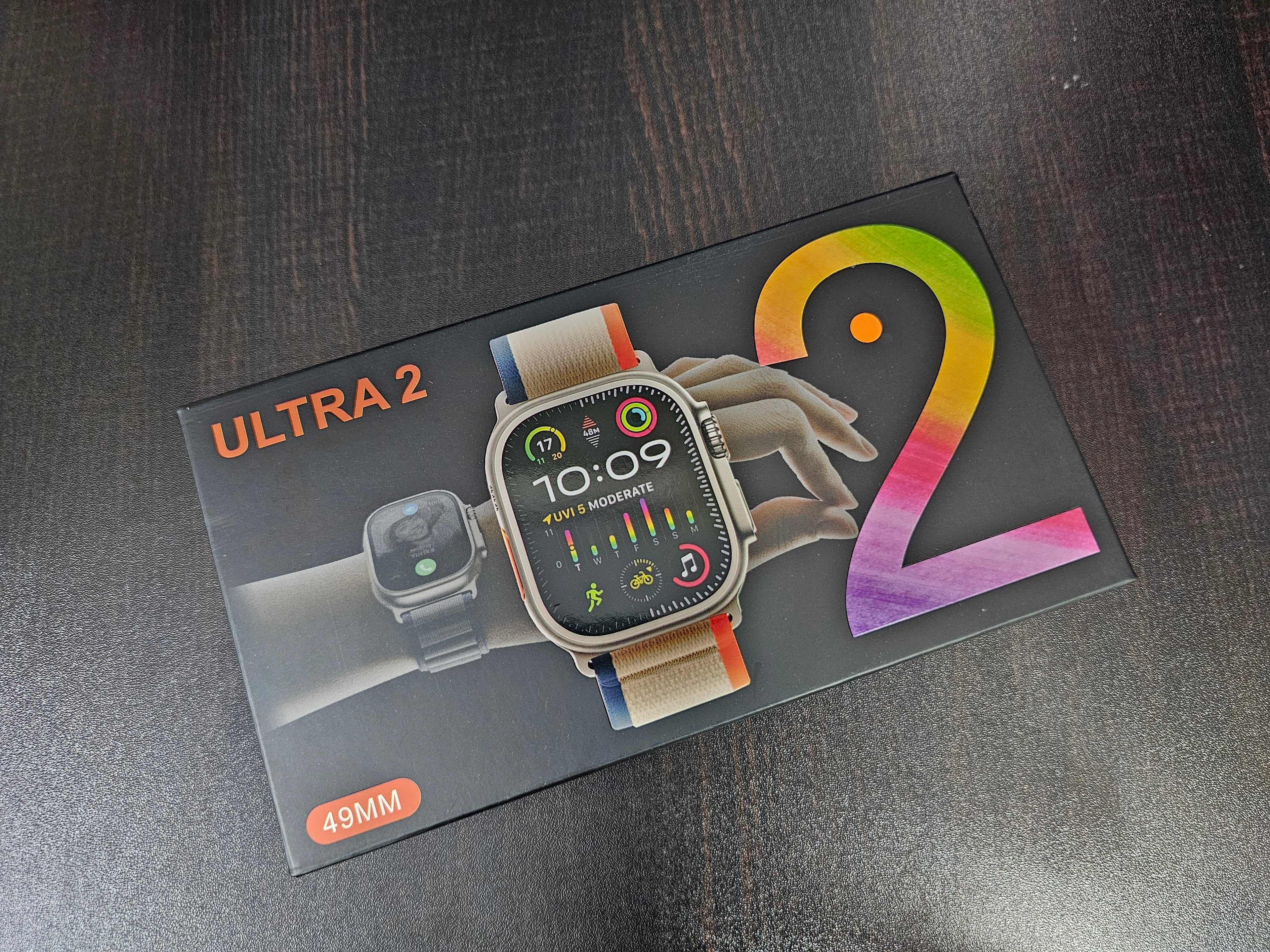 Watch Ultra 2 with metal build, dual straps and Customizable Watch faces
