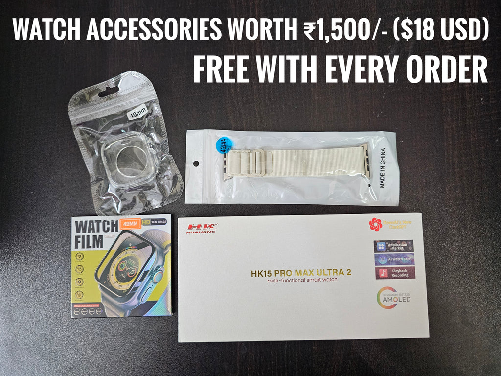 HK 15 Pro Max Ultra 2 with Amoled display, Chat-GPT