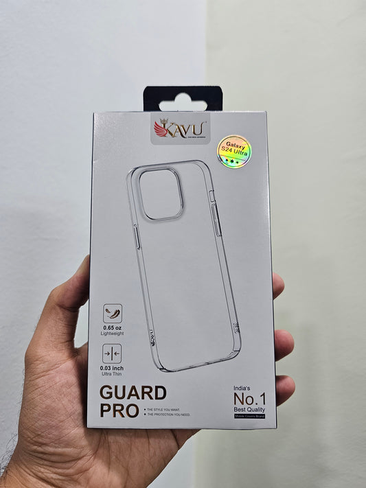 Samsung Galaxy S24 Ultra Crystal clear ultra slim back case - Non - yellowing, transparent