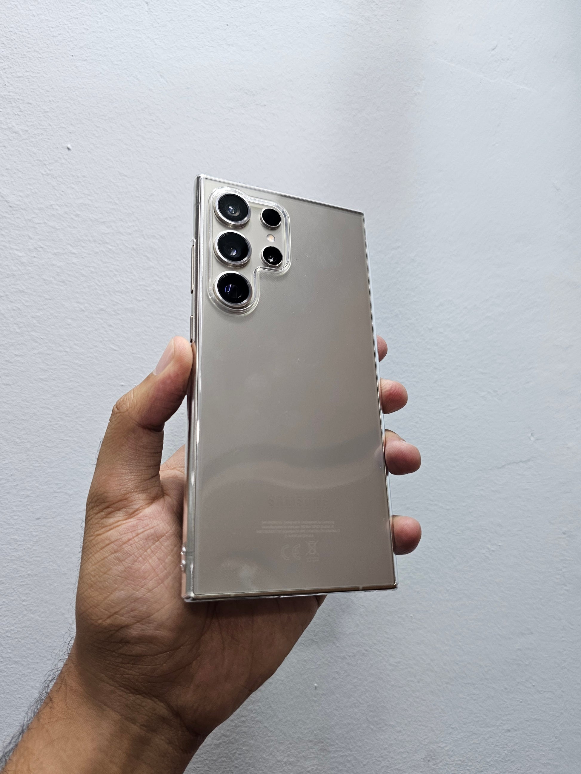 KeePhone premium transparent back case for samsung galaxy s24