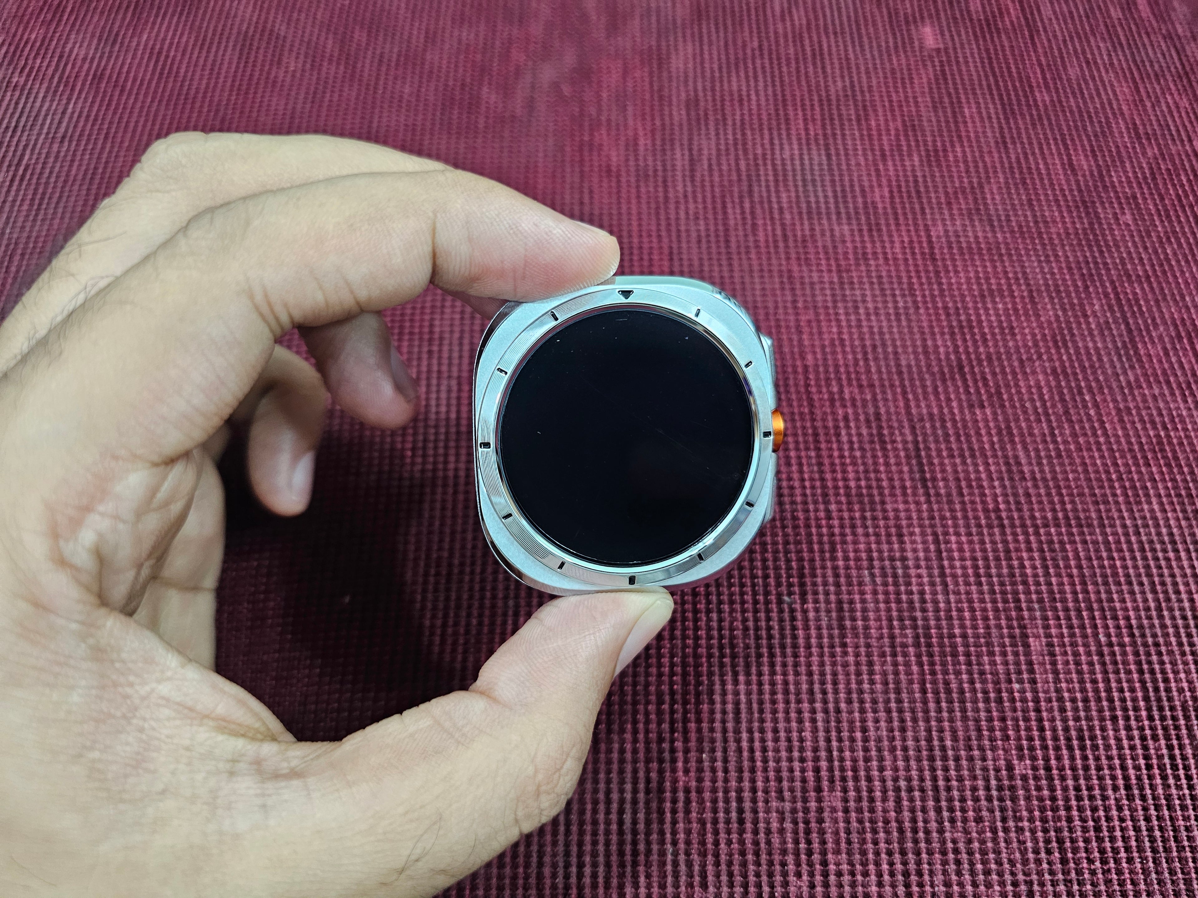 Smartwatch Ultra - Samsung Watch Ultra Inspired Smartwatch with Amoled display, Metal Finish, Customizable watch faces