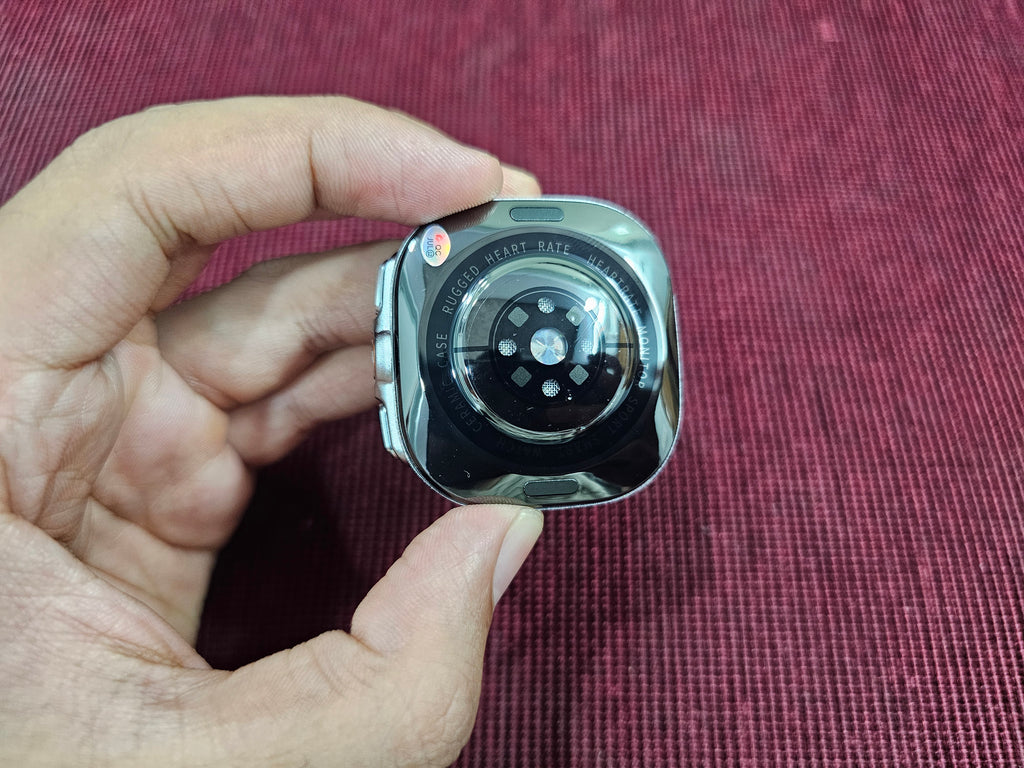 Smartwatch Ultra - Samsung Watch Ultra Inspired Smartwatch with Amoled display, Metal Finish, Customizable watch faces