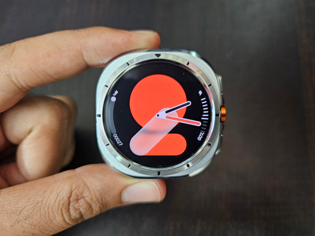 Smartwatch Ultra - Samsung Watch Ultra Inspired Smartwatch with Amoled display, Metal Finish, Customizable watch faces