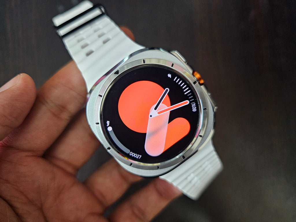 Smartwatch Ultra - Samsung Watch Ultra Inspired Smartwatch with Amoled display, Metal Finish, Customizable watch faces