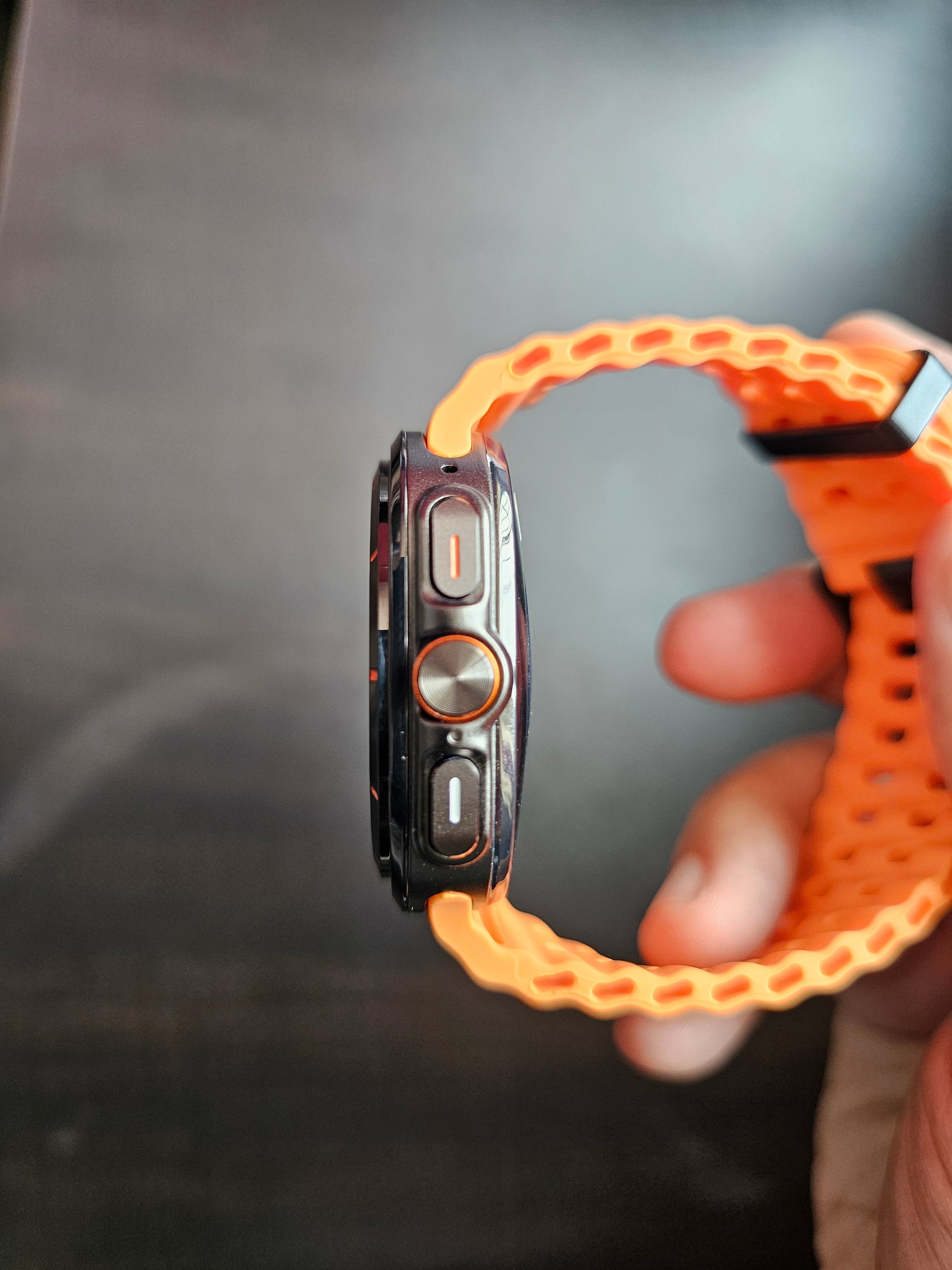 Smartwatch Ultra - Samsung Watch Ultra Inspired Smartwatch with Amoled display, Metal Finish, Customizable watch faces