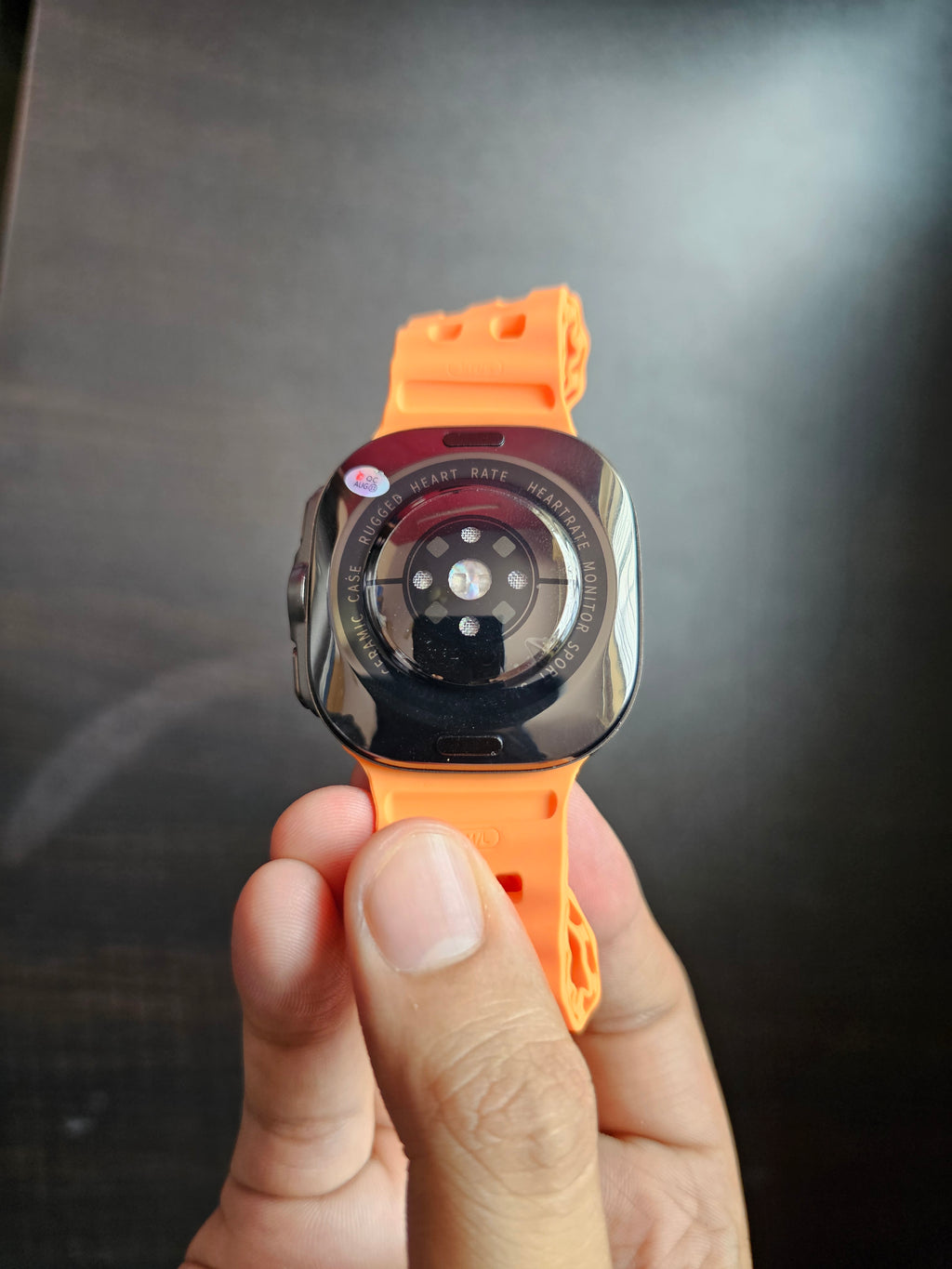 Smartwatch Ultra - Samsung Watch Ultra Inspired Smartwatch with Amoled display, Metal Finish, Customizable watch faces