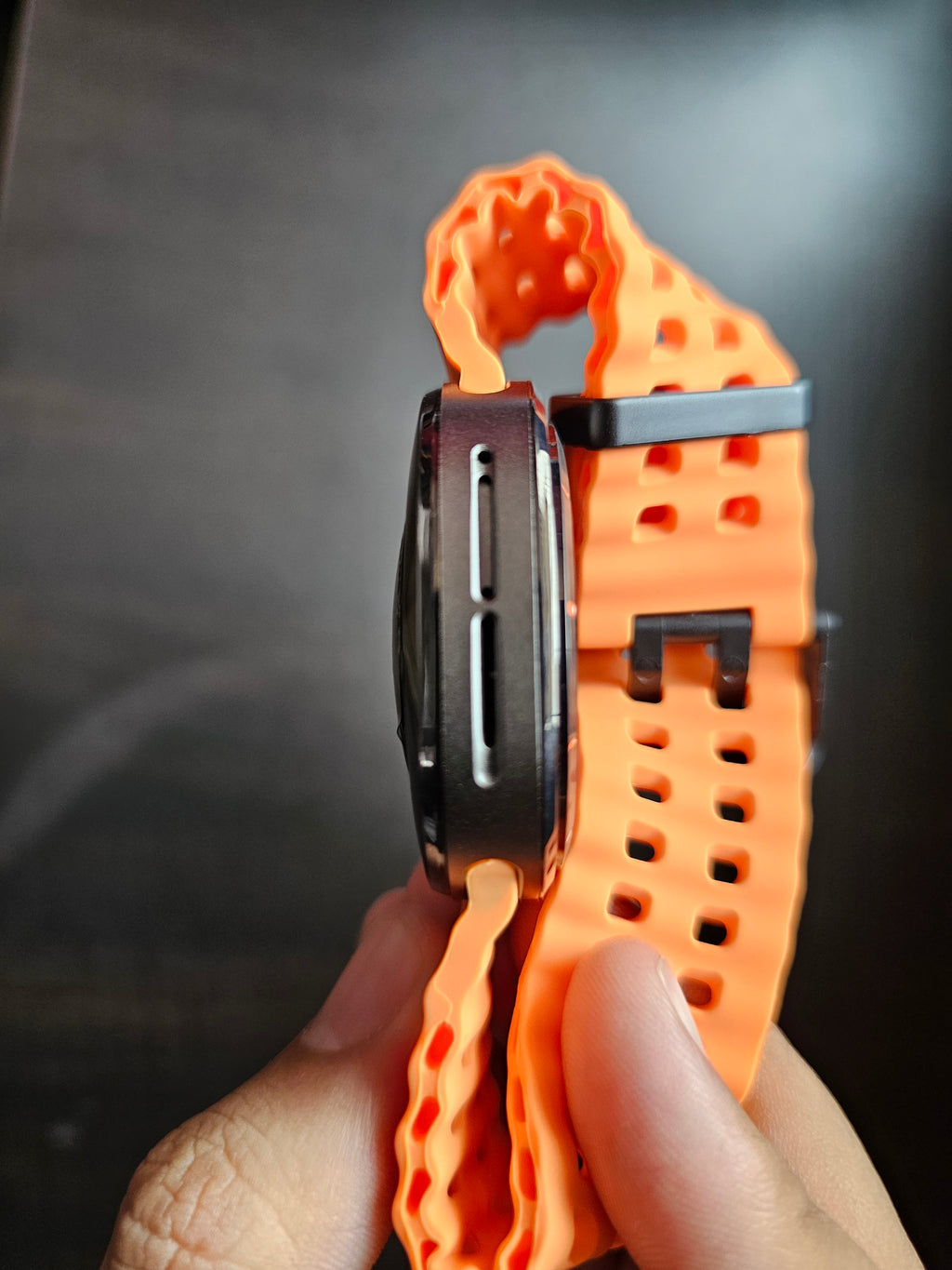 Smartwatch Ultra - Samsung Watch Ultra Inspired Smartwatch with Amoled display, Metal Finish, Customizable watch faces