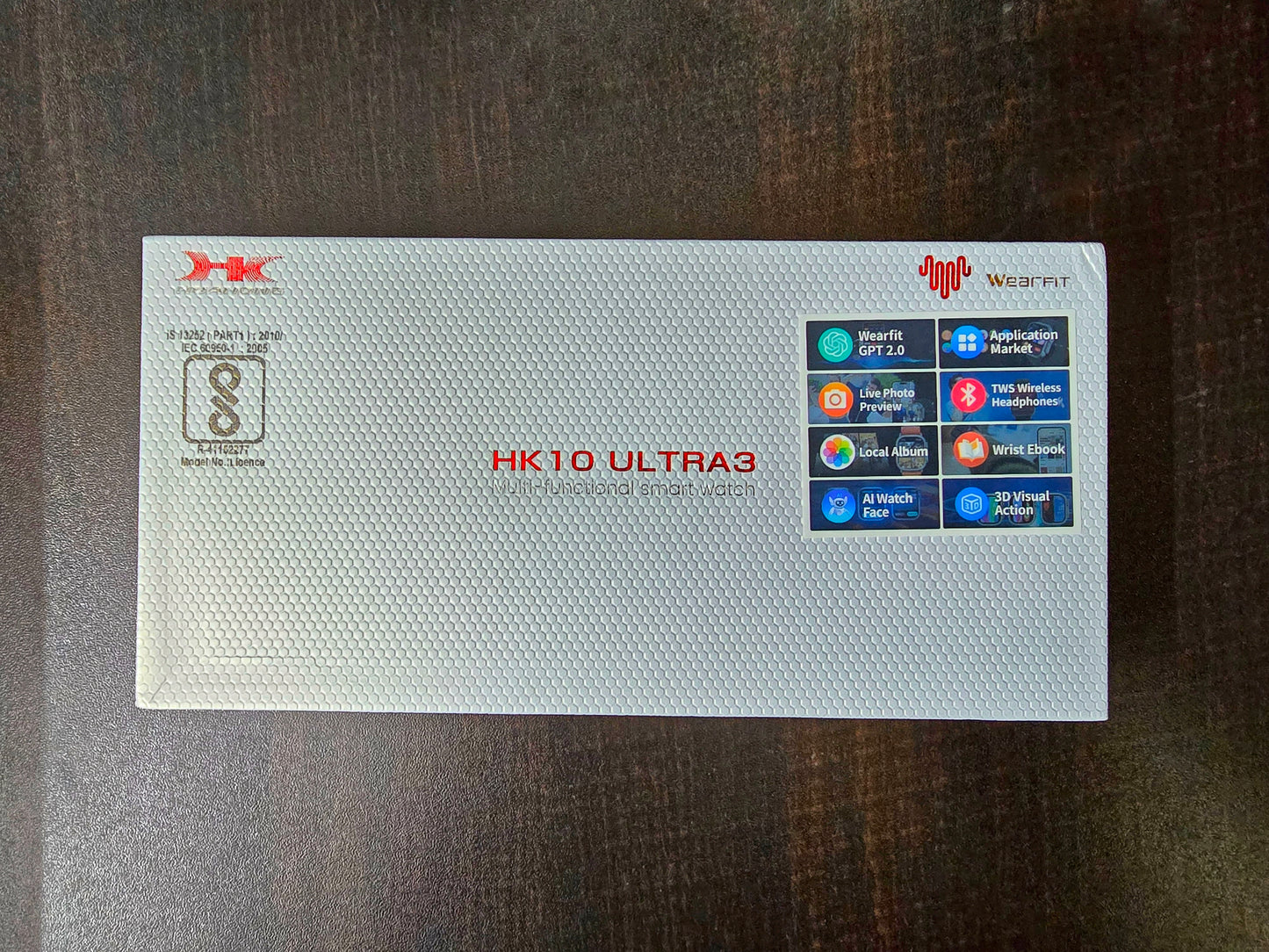 HK 10 Ultra 3 with Amoled display, Titanium like metal finish, Chat-GPT, Gravity sensor
