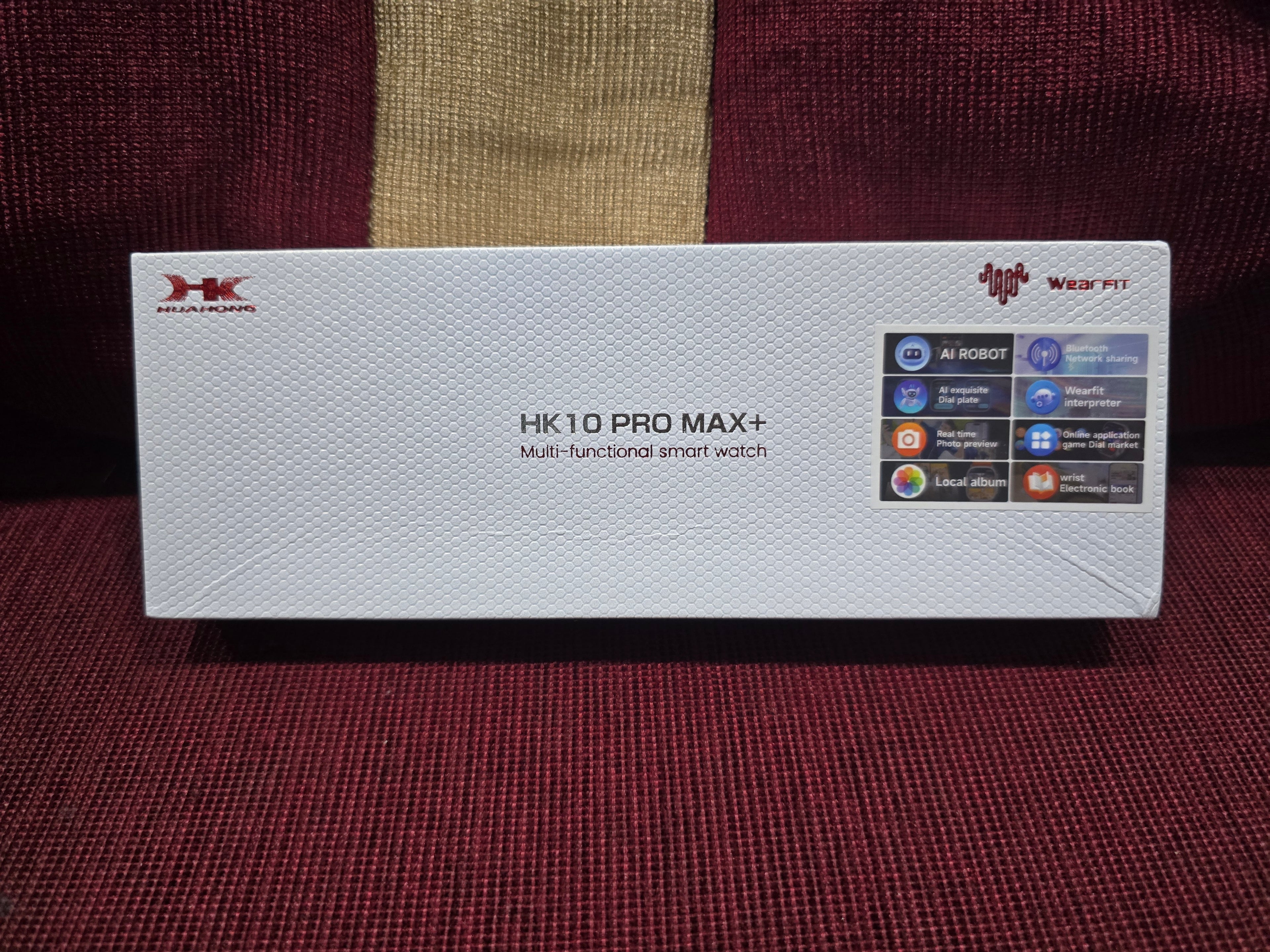 HK 10 Pro Max Series 10 Plus with Amoled display, AI features, Chat-GPT