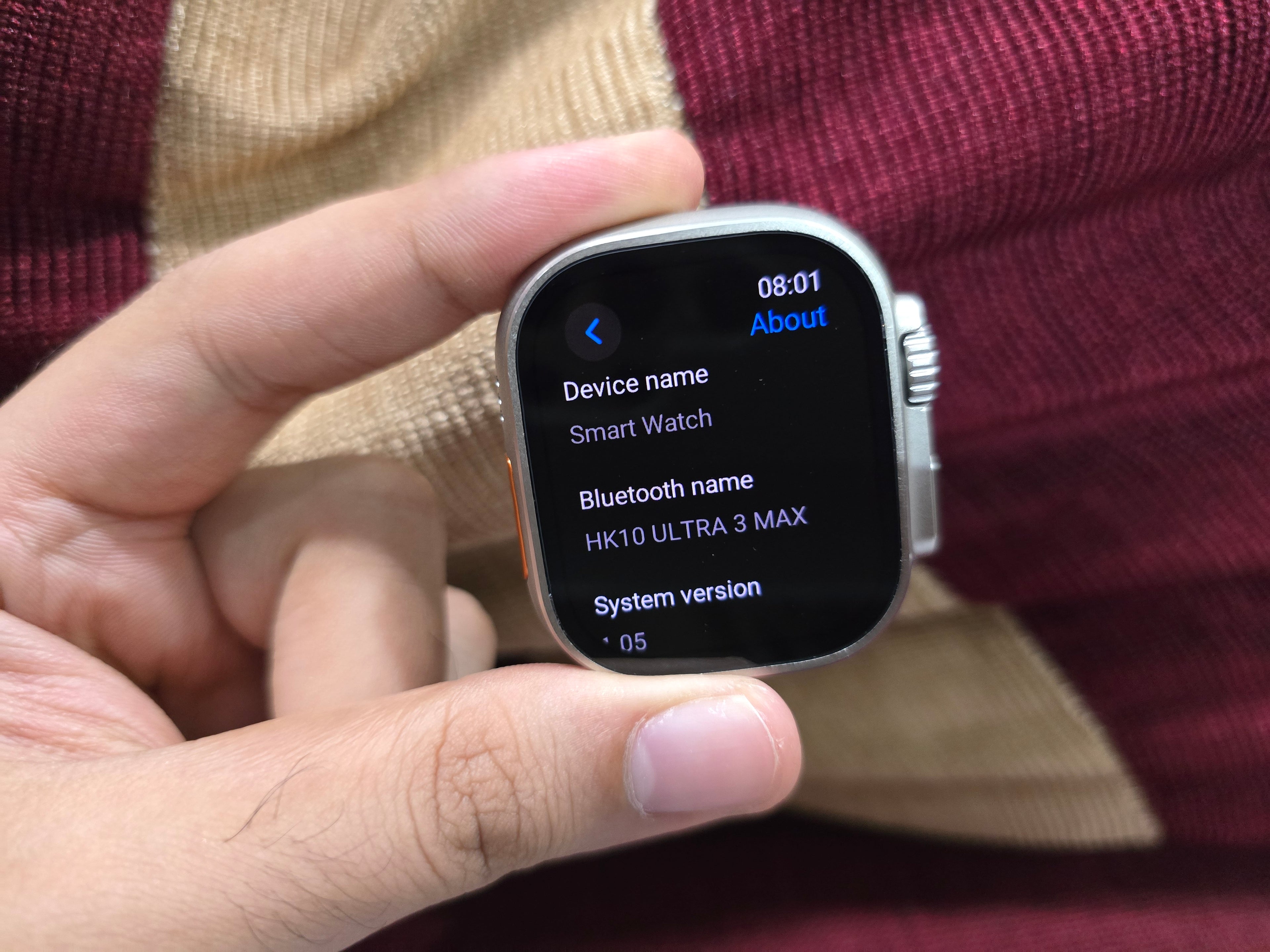 HK 10 Ultra 3 Max with Amoled display, Chat-GPT