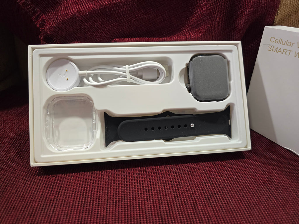 S20 Ultra 5G Android Series 10 Style Smartwatch with 360° Rotatable camera, Amoled Display, GPS and Cellular, Hotspot and more